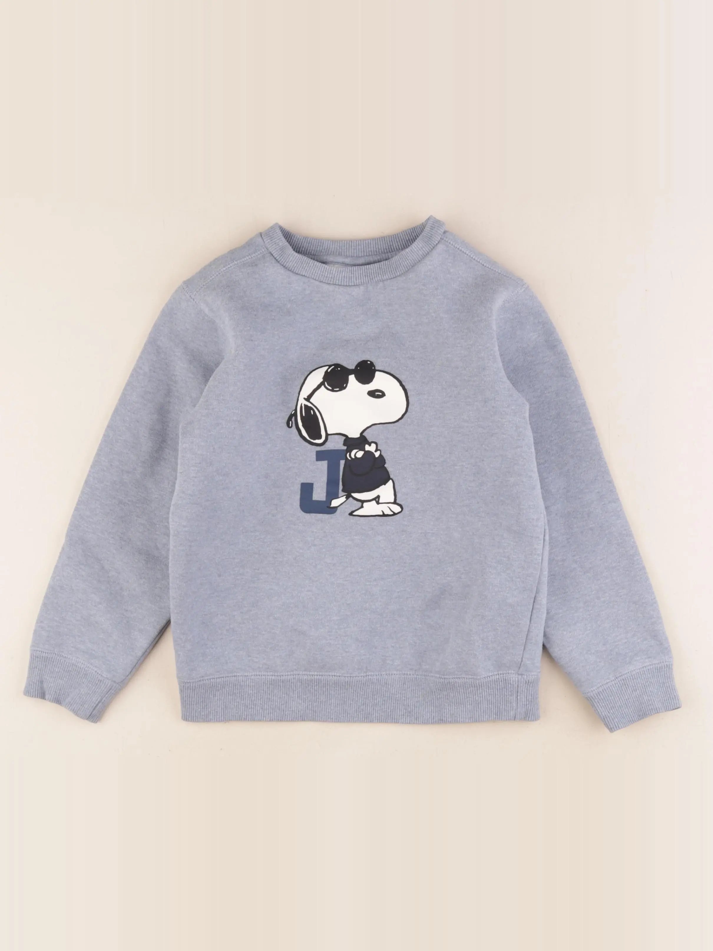 Cyrillus - sweat bleu - 8 ans