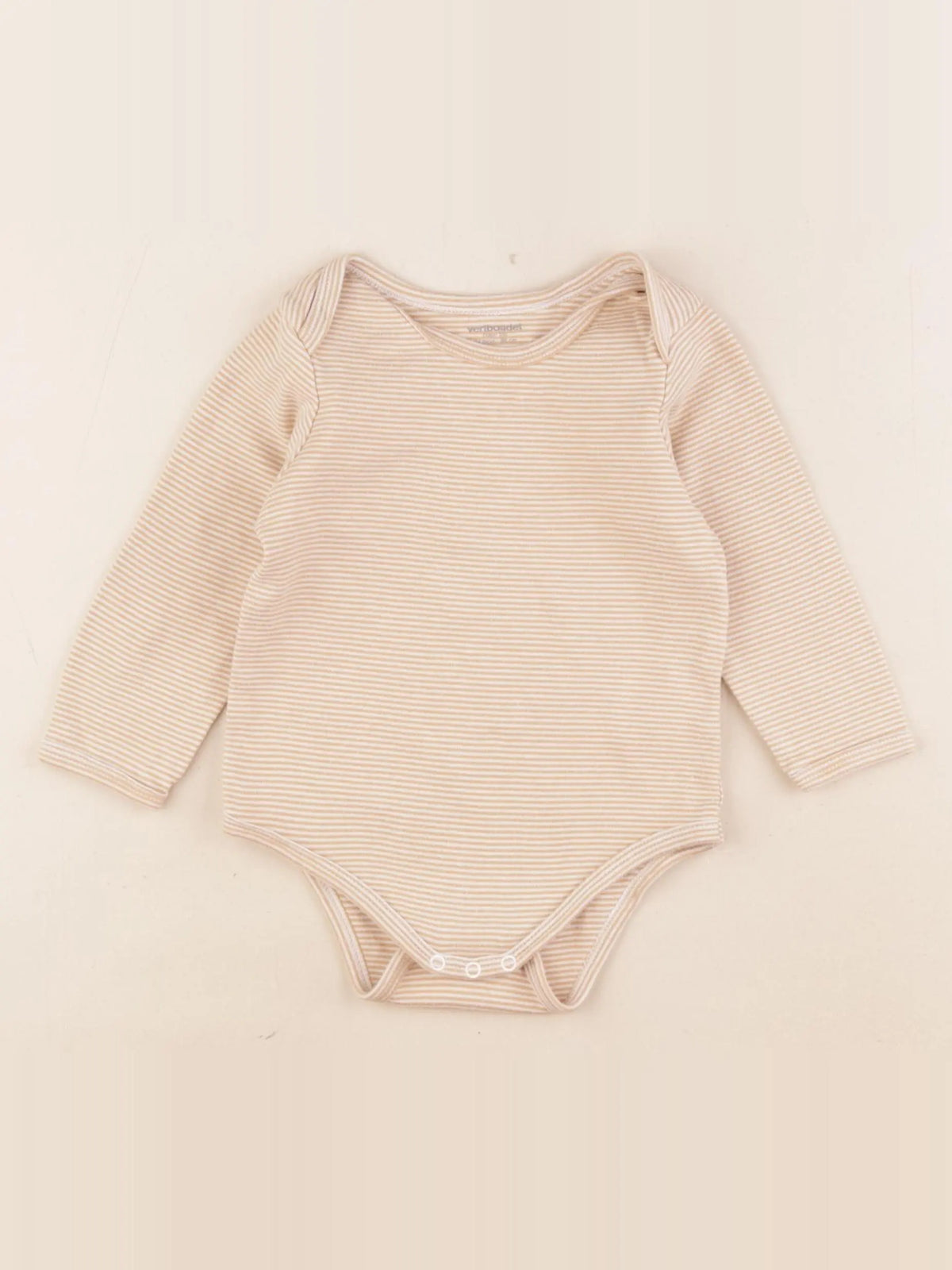Vertbaudet - body marron - 24 mois