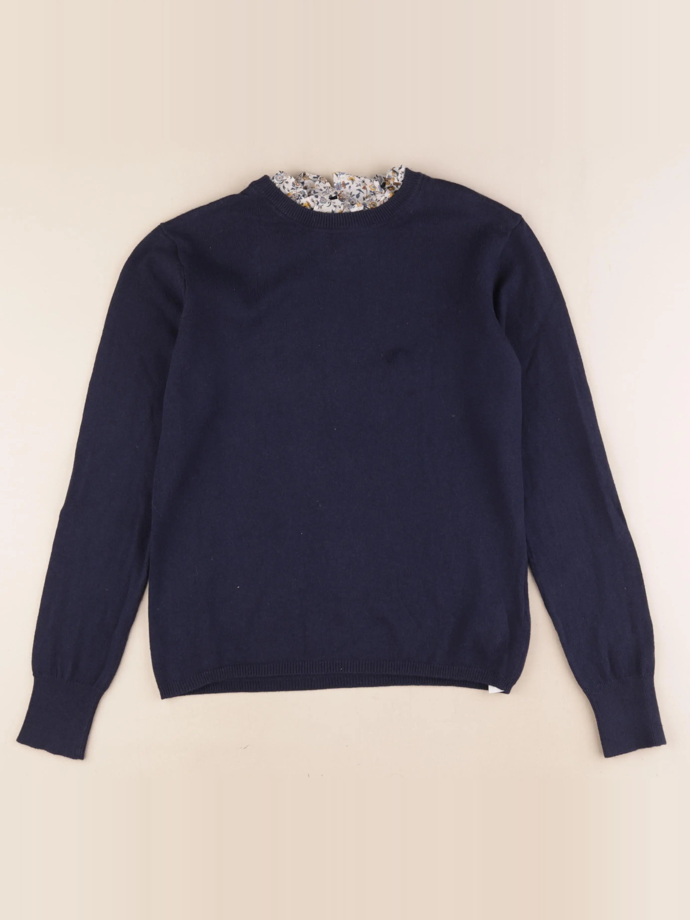 Cyrillus - pull bleu - 12 ans