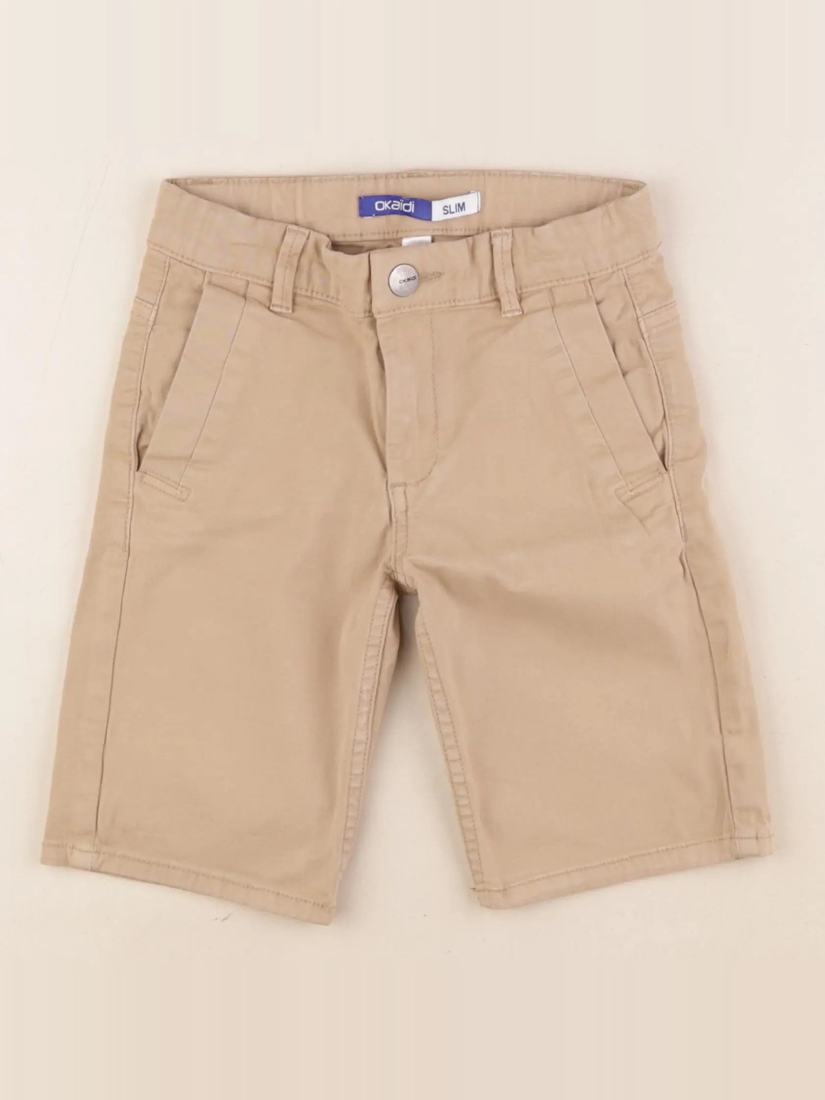 Okaidi - short beige - 6 ans