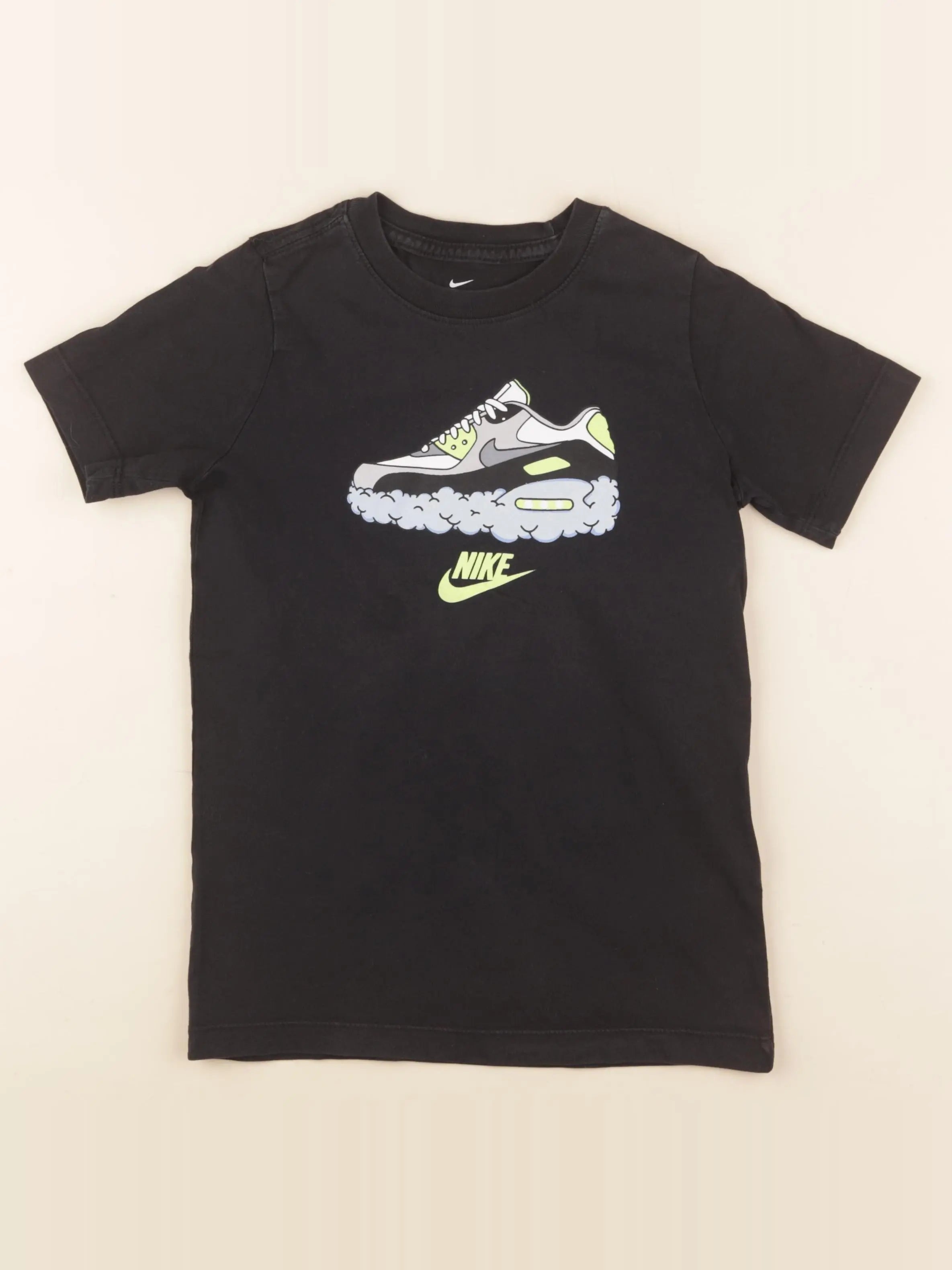 Nike - tee-shirt noir - 8/9 ans