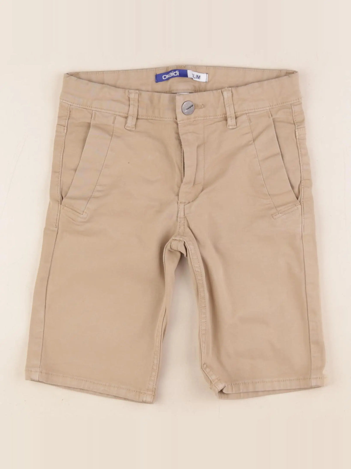 Okaidi - short beige - 7 ans