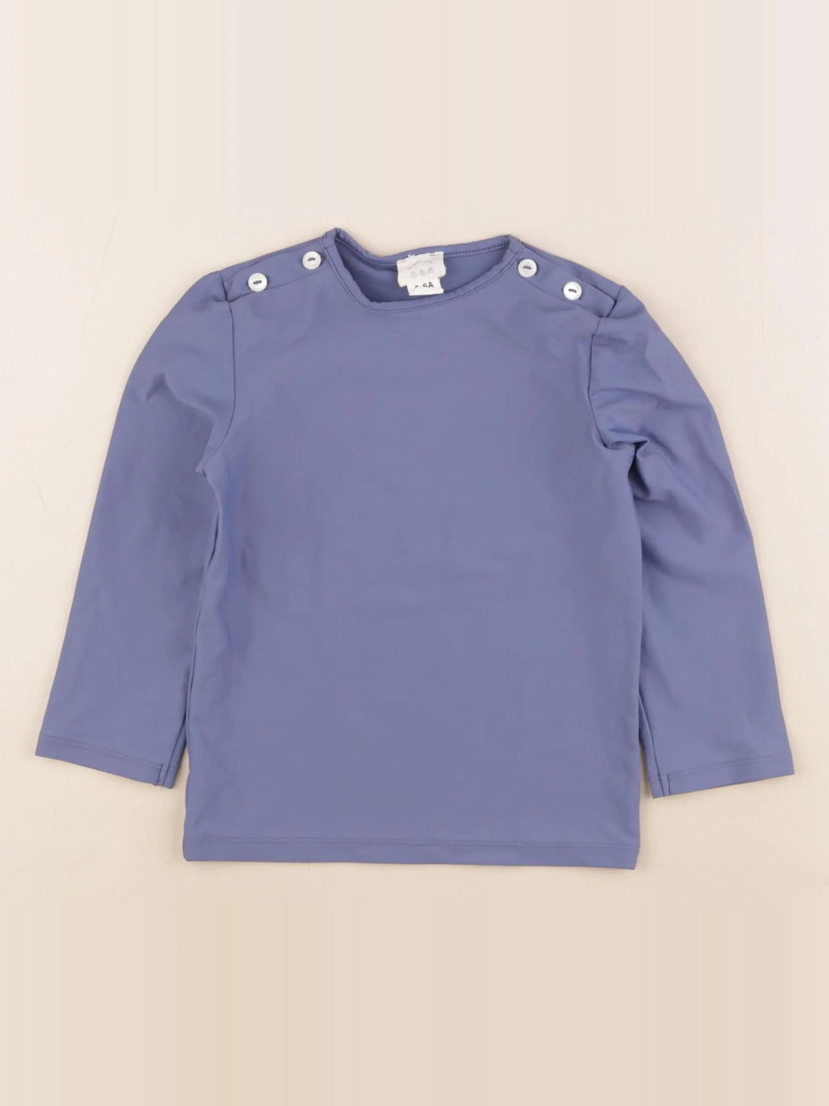 Les petits dores - tee-shirt de bain bleu - 5/6 ans