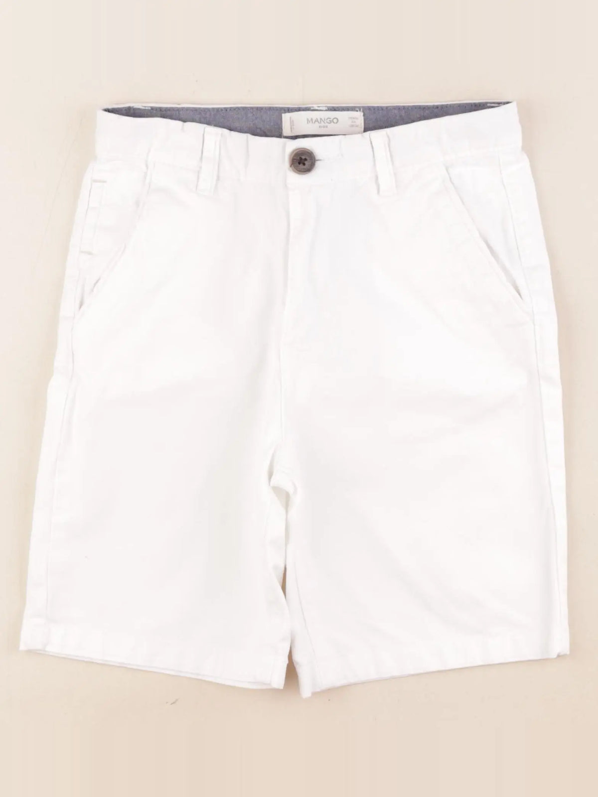 Mango - short blanc - 7/8 ans
