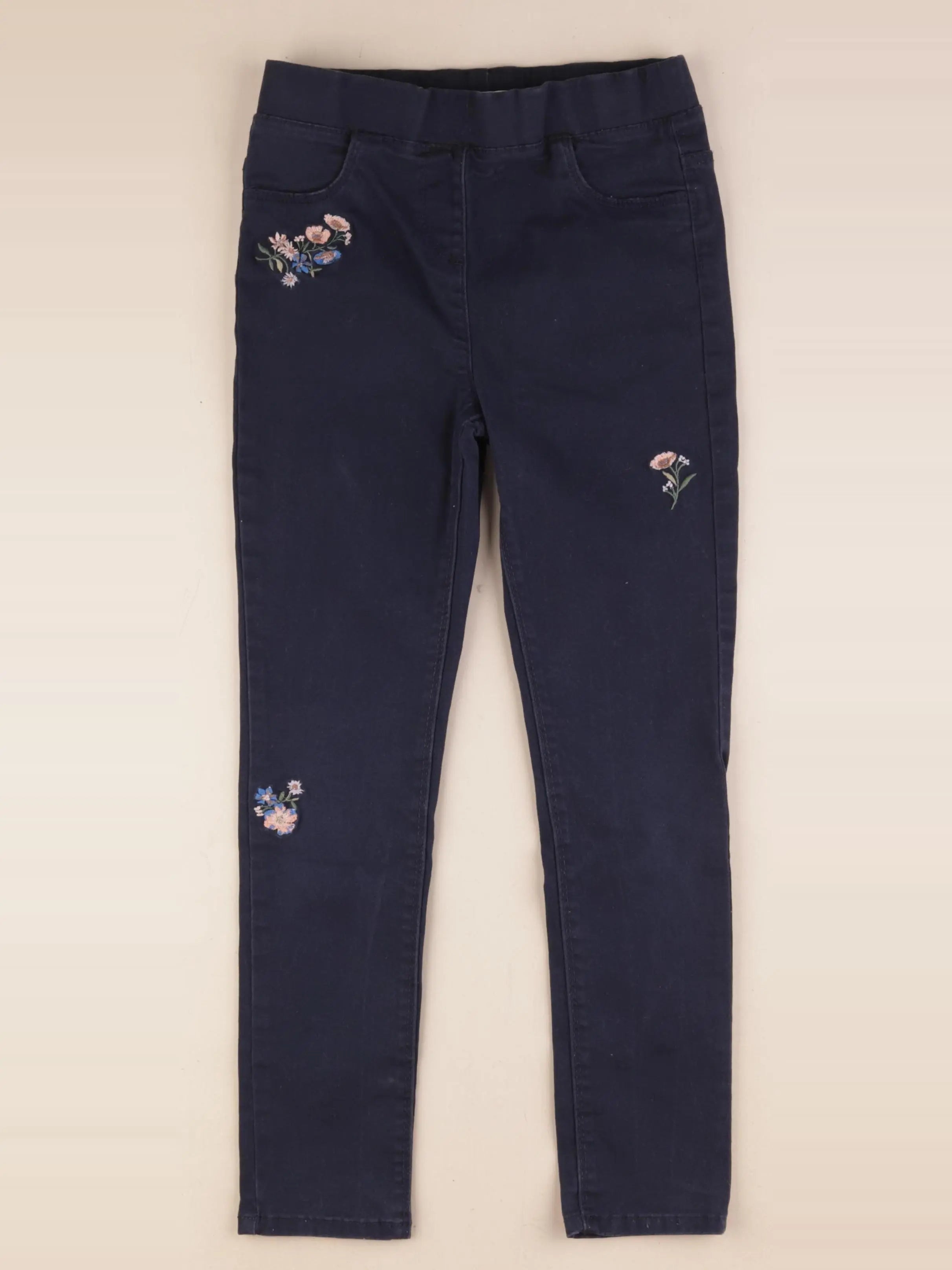 Vertbaudet - jegging bleu - 9 ans