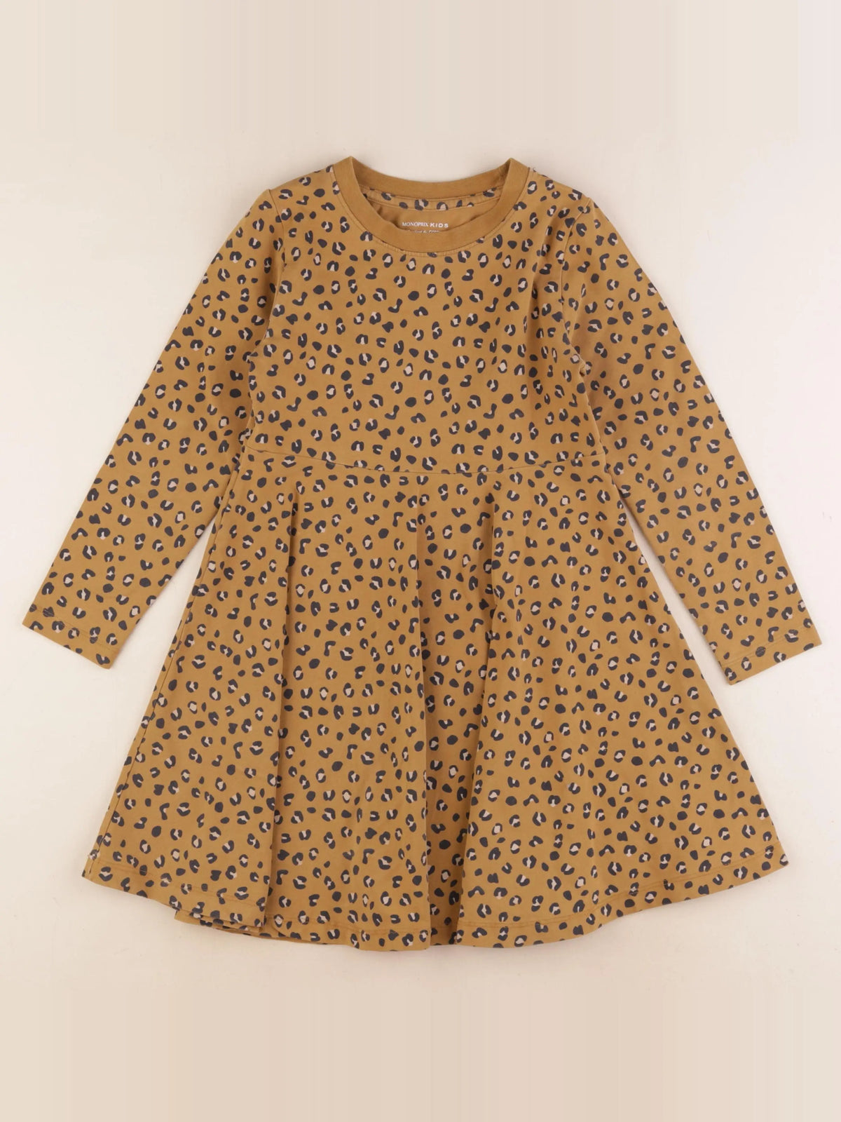 Monoprix - robe jaune - 8 ans