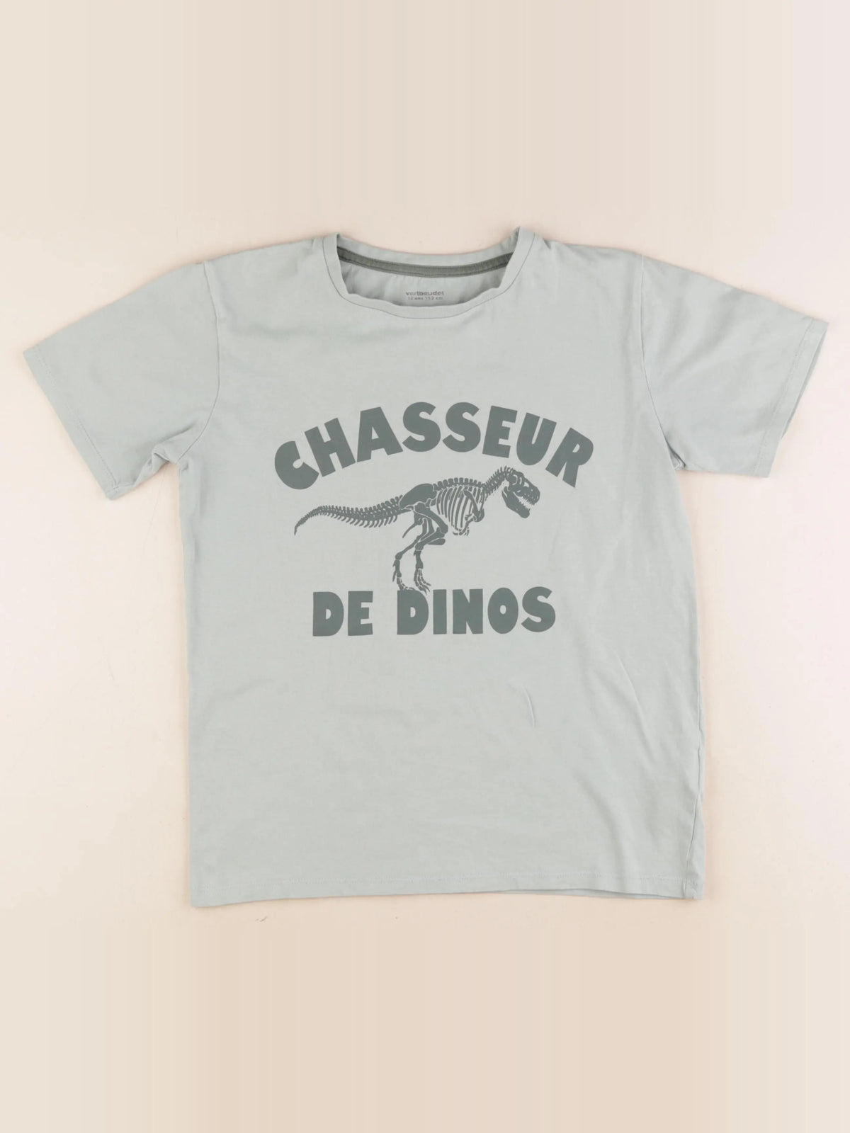Vertbaudet - tee-shirt vert - 12 ans
