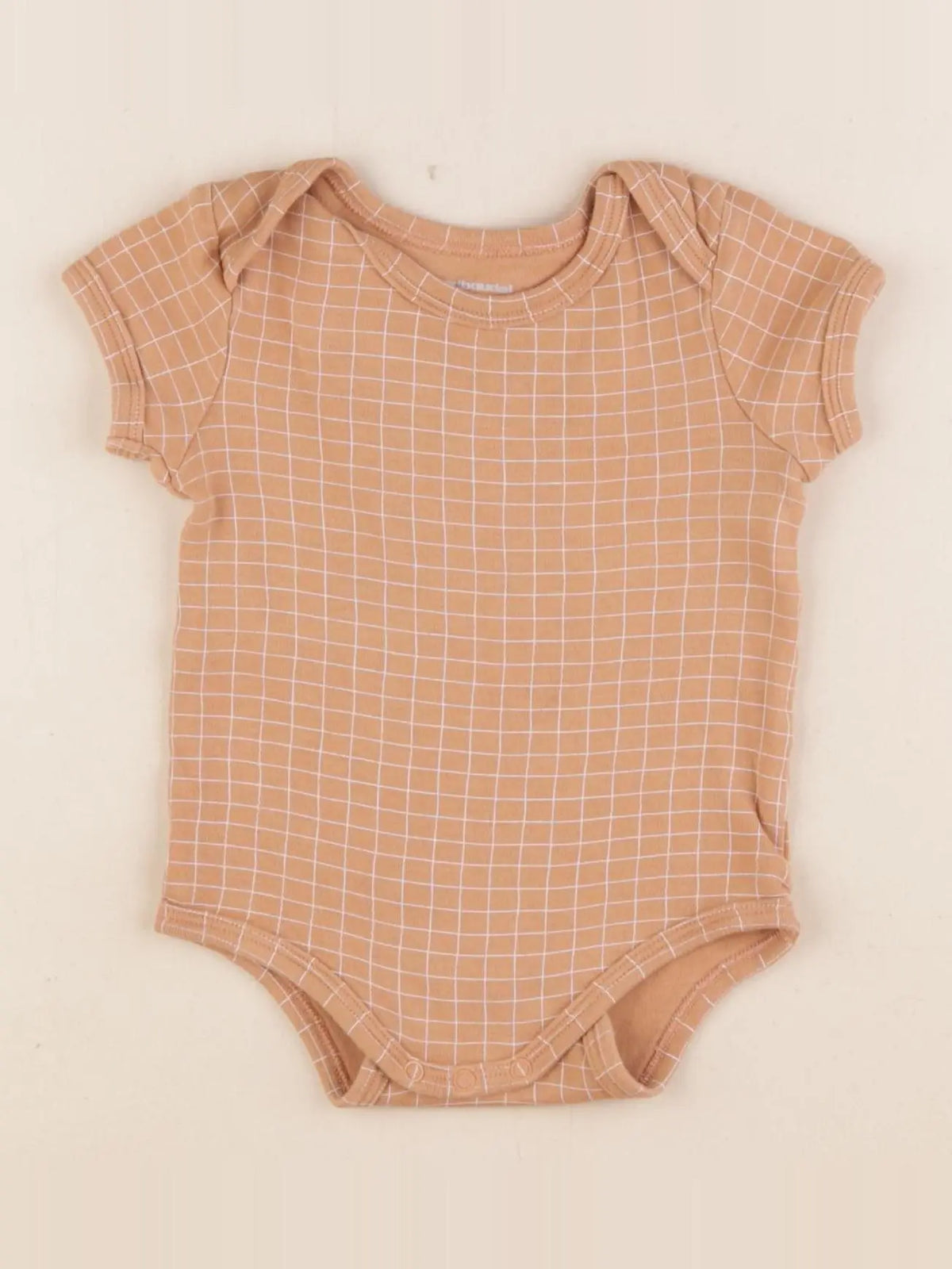 Vertbaudet - body marron - 12 mois