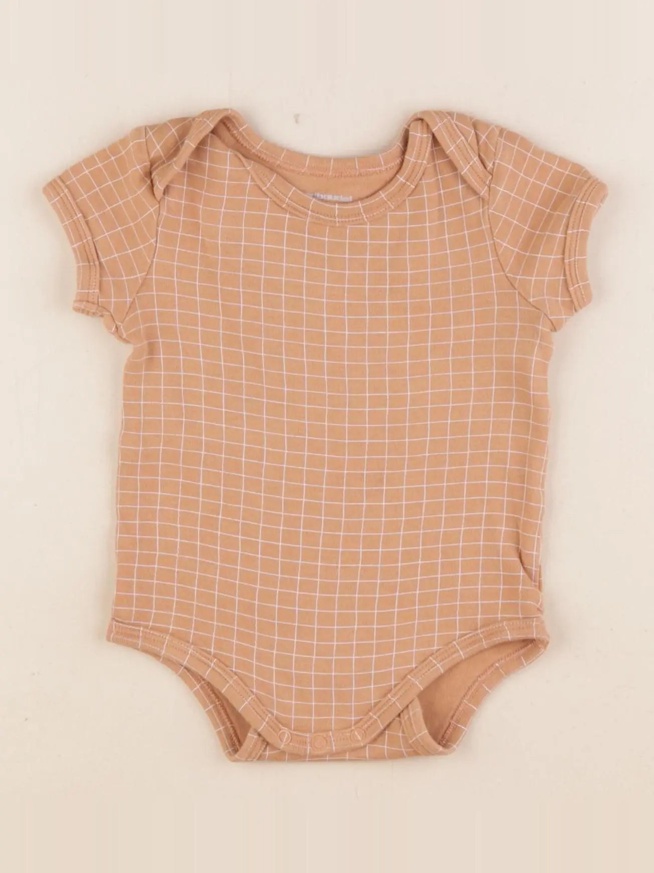 Vertbaudet - body marron - 12 mois
