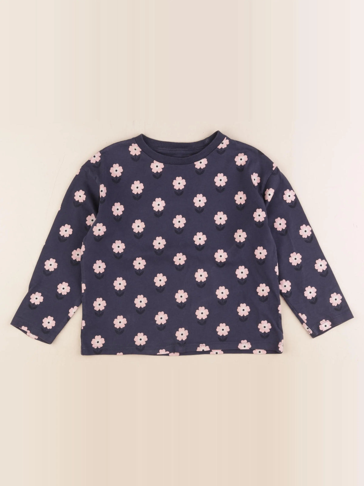 Vertbaudet - tee-shirt bleu - 6 ans