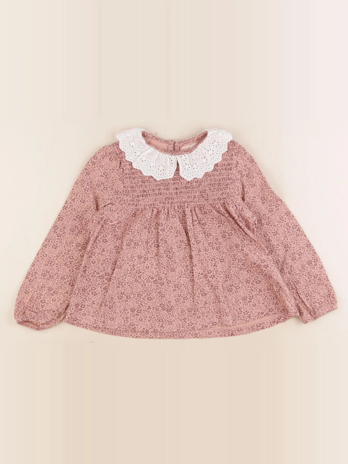 Vertbaudet - tee-shirt rose - 6 ans