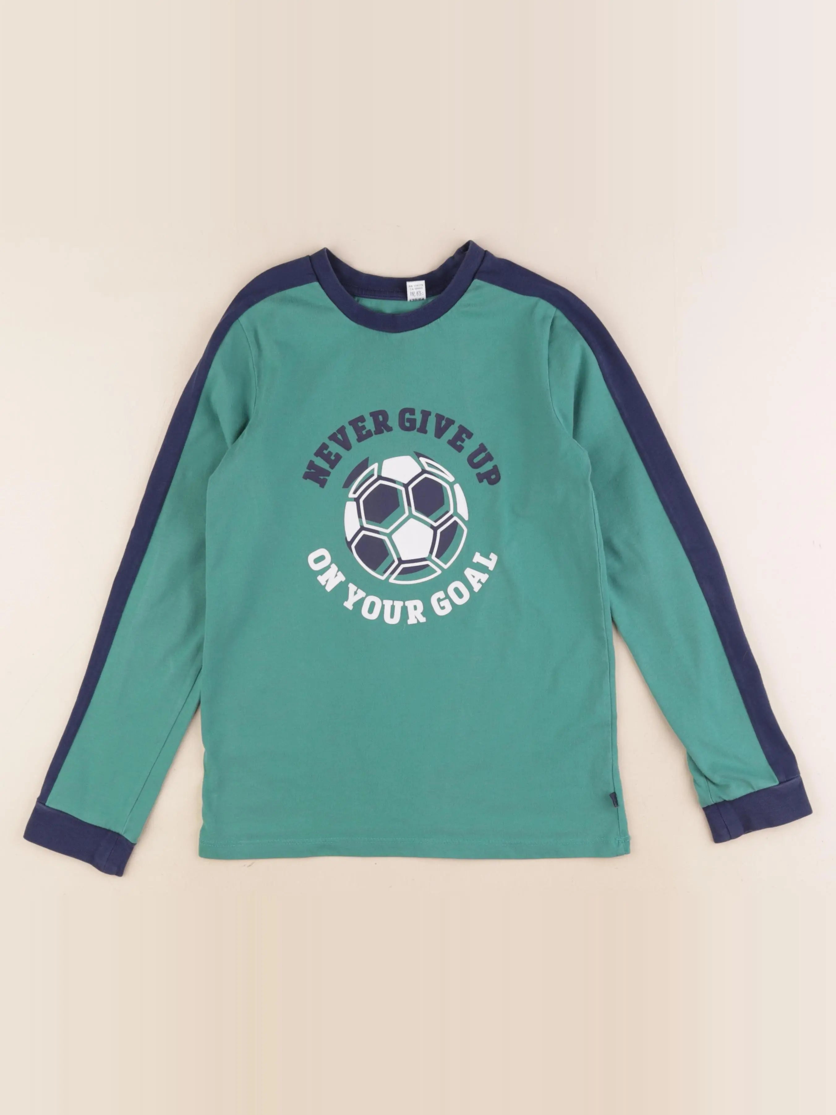Okaidi - tee-shirt vert - 8 ans