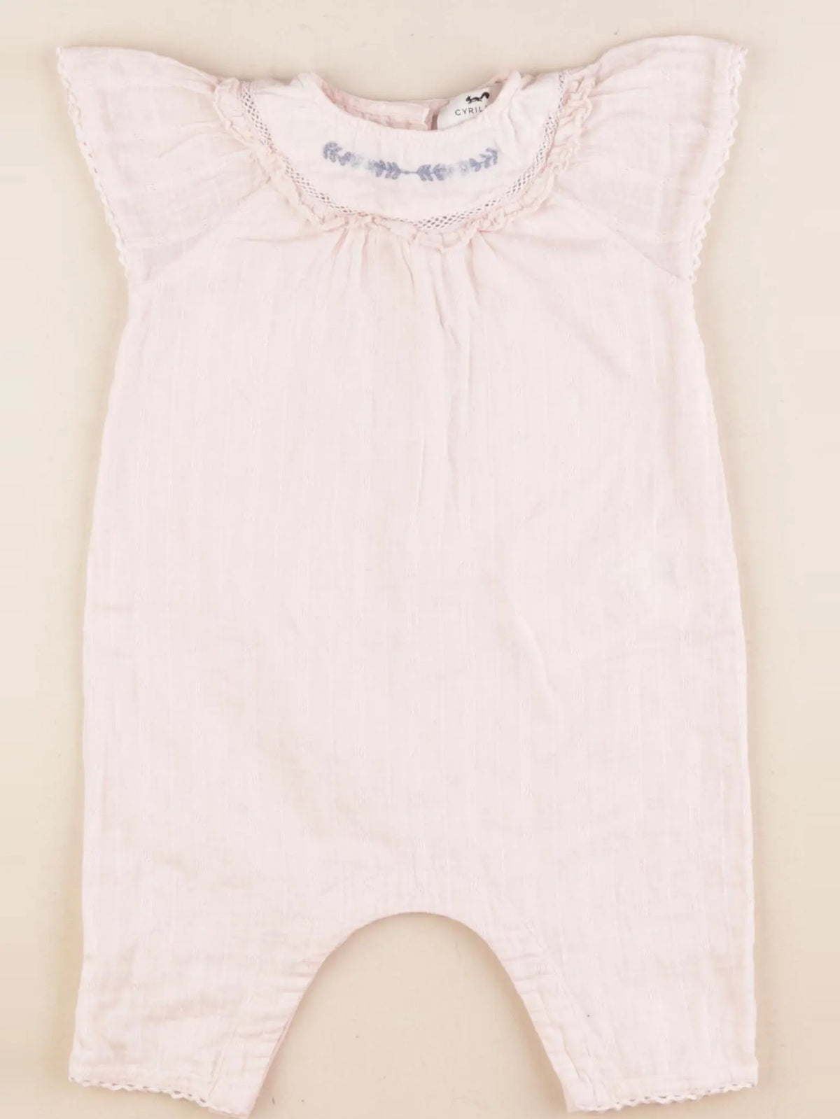Cyrillus - combinaison rose - 6 mois