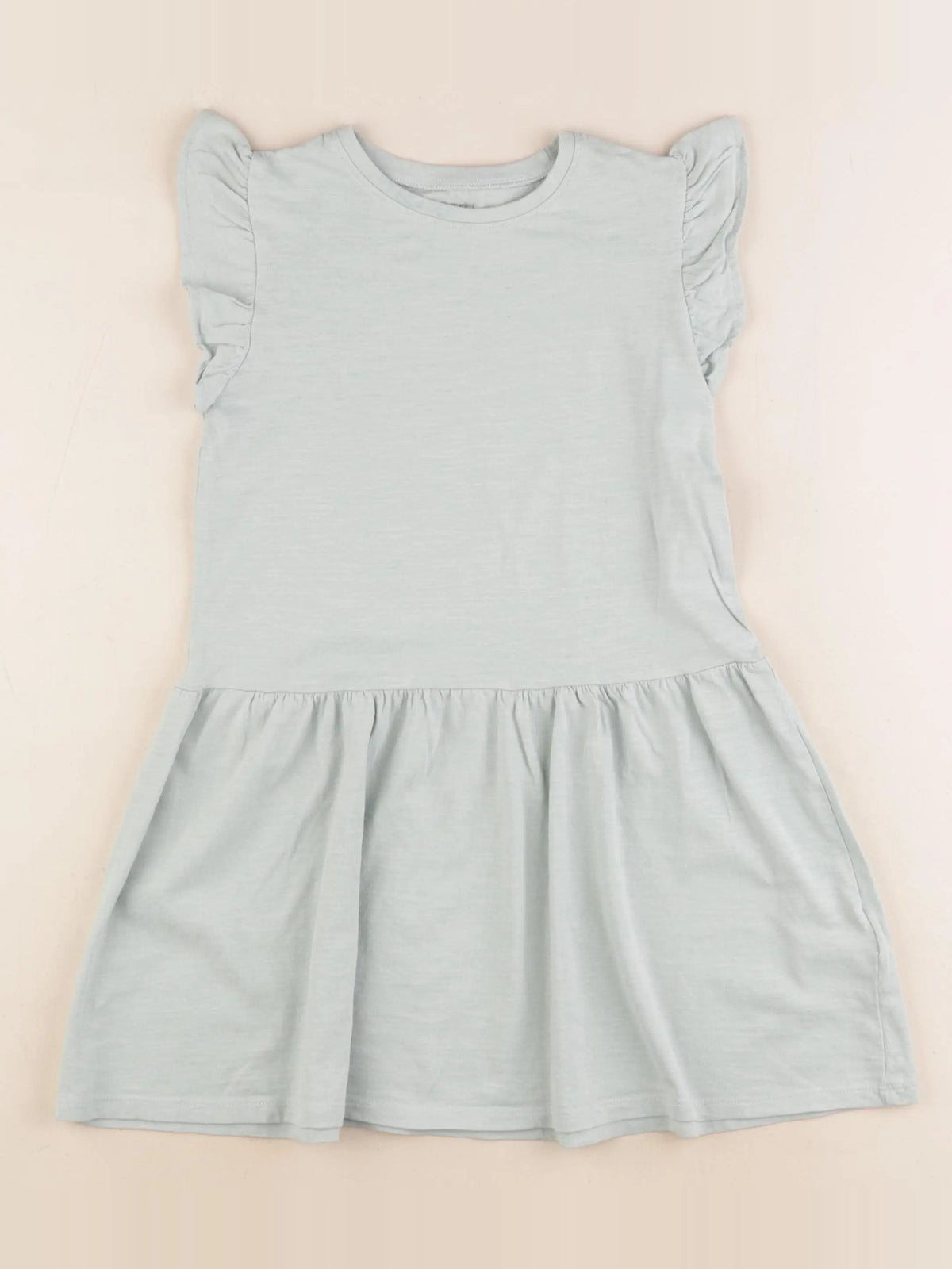Vertbaudet - robe vert - 6 ans