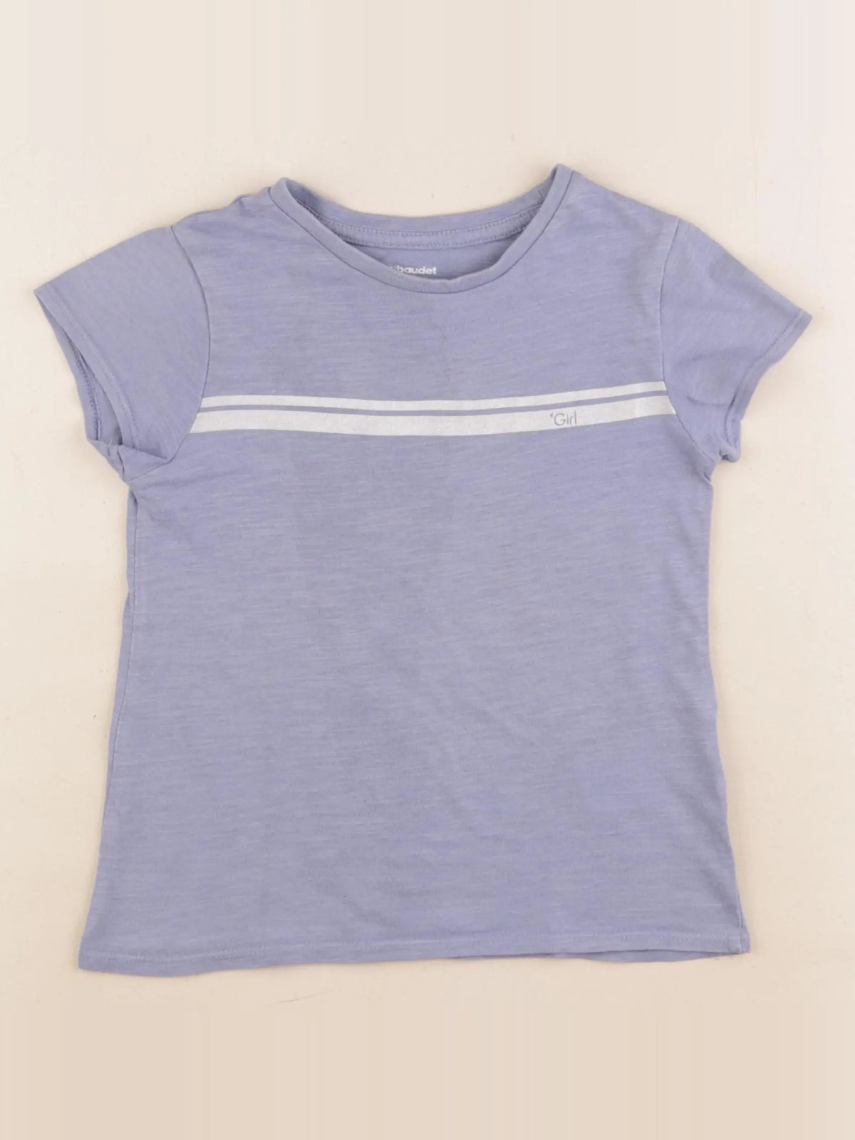 Vertbaudet - tee-shirt bleu - 5 ans