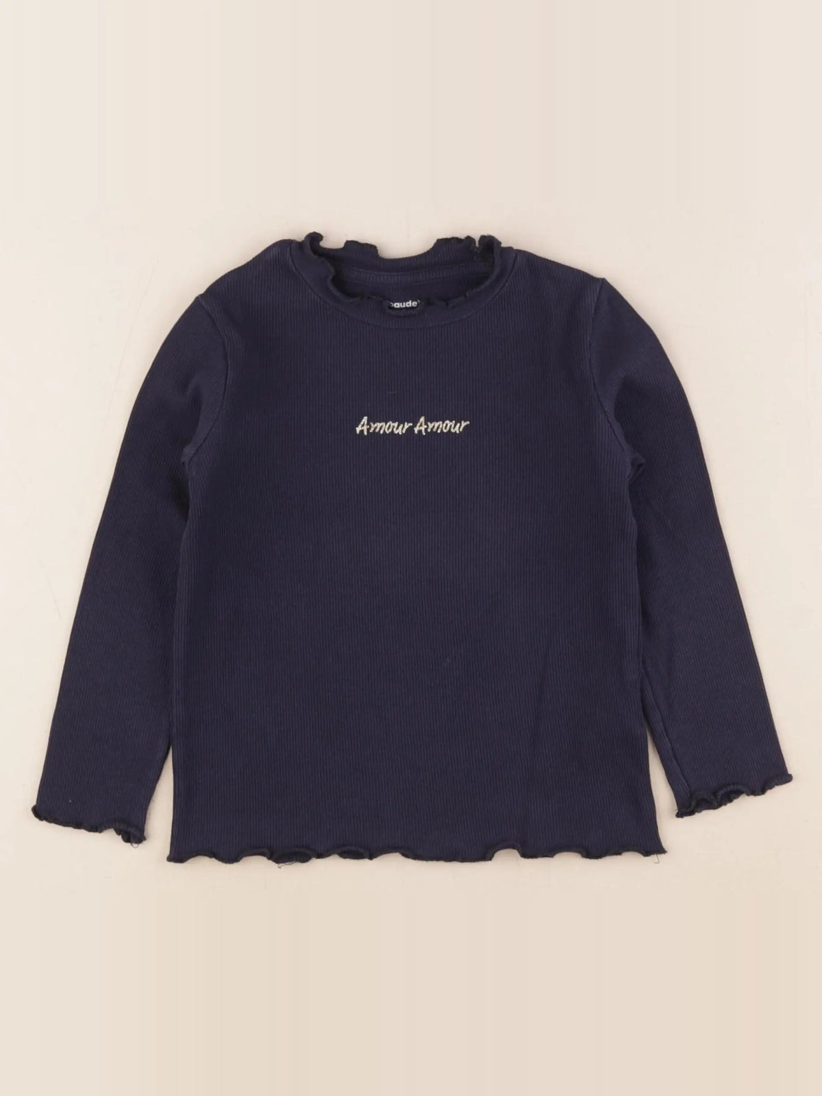 Vertbaudet - tee-shirt bleu - 4 ans