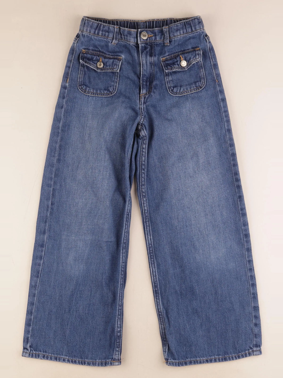 H&M - jean bleu - 7/8 ans