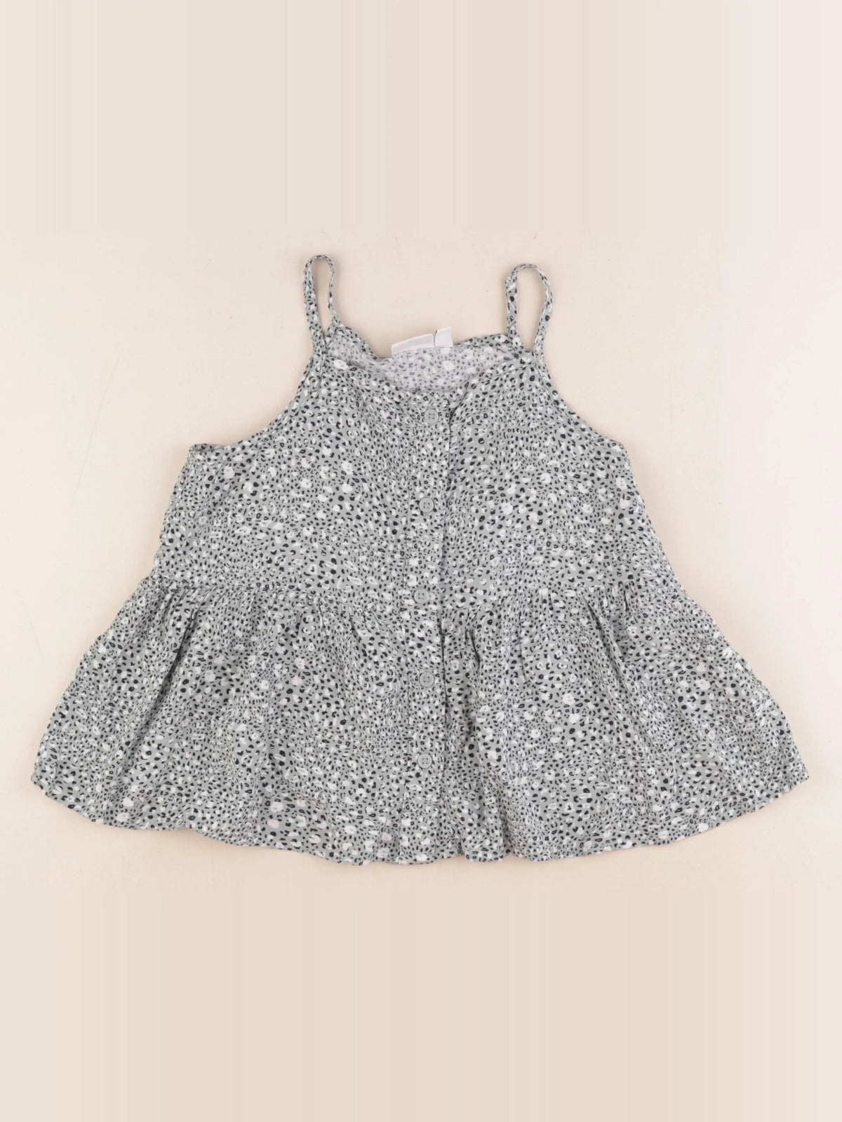 Name it - blouse vert - 7/8 ans