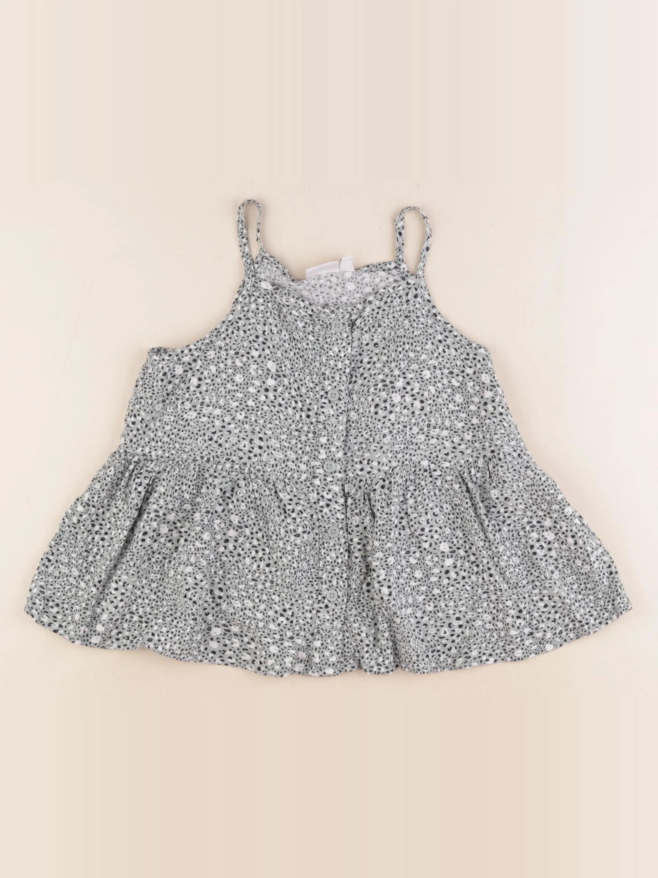 Name it - blouse vert - 7/8 ans