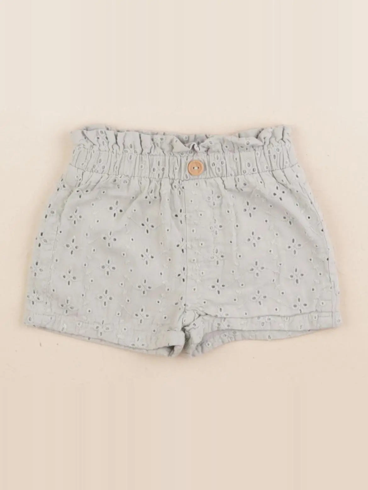 Vertbaudet - short vert - 6 mois