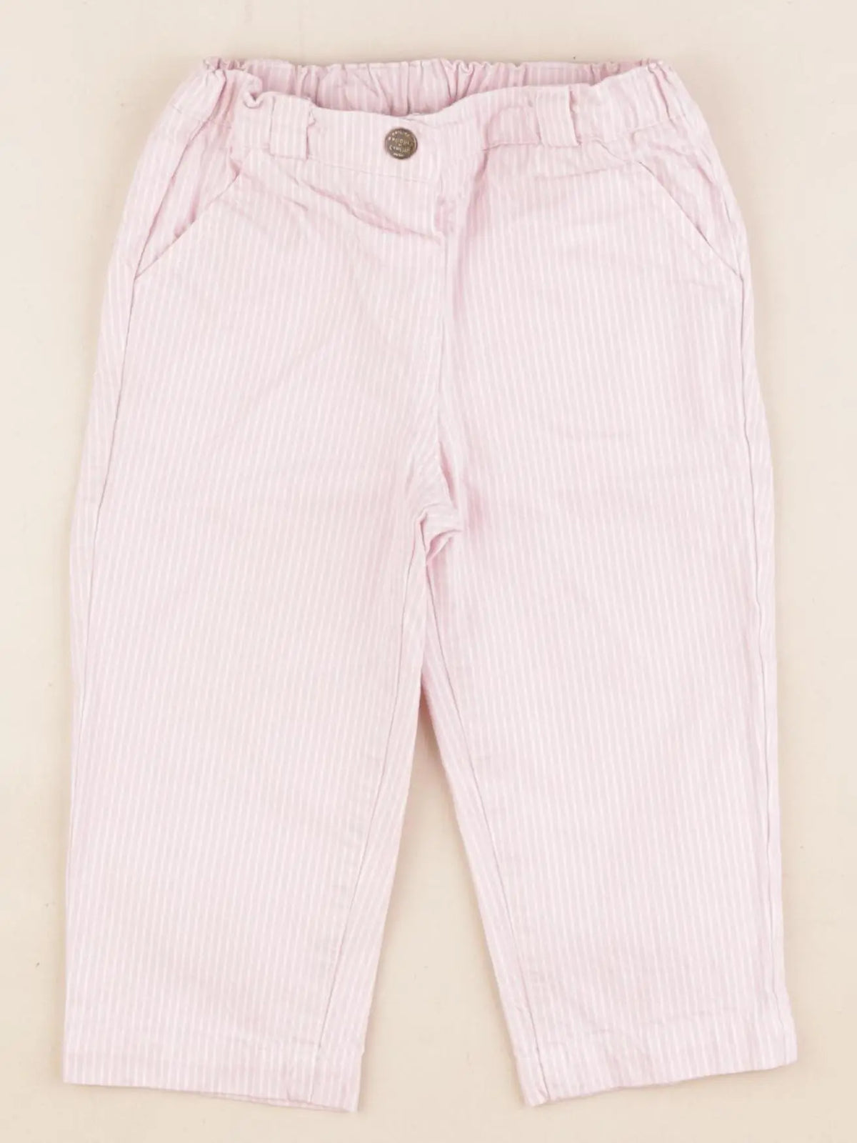 Cyrillus - pantalon rose - 18 mois