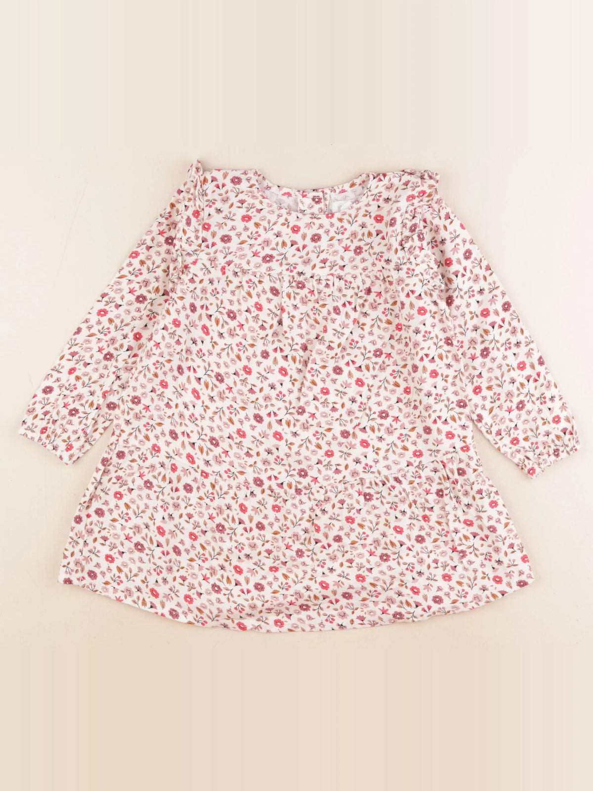 Vertbaudet - robe multicolore - 3 ans
