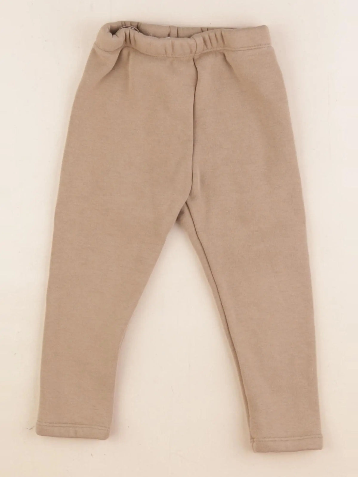 Vertbaudet - legging doublé marron - 3 ans