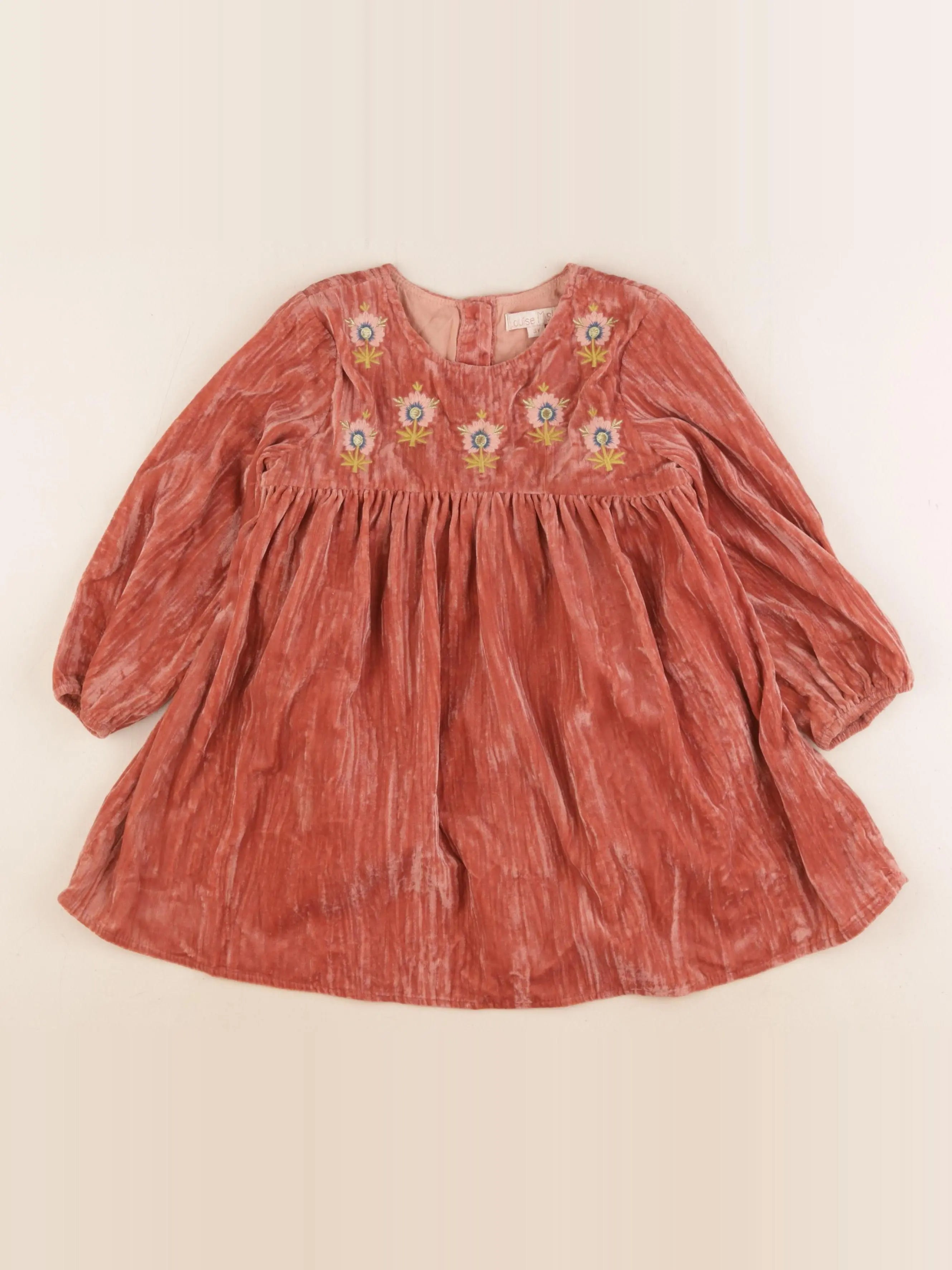 Louise Misha - robe orange - 3 ans