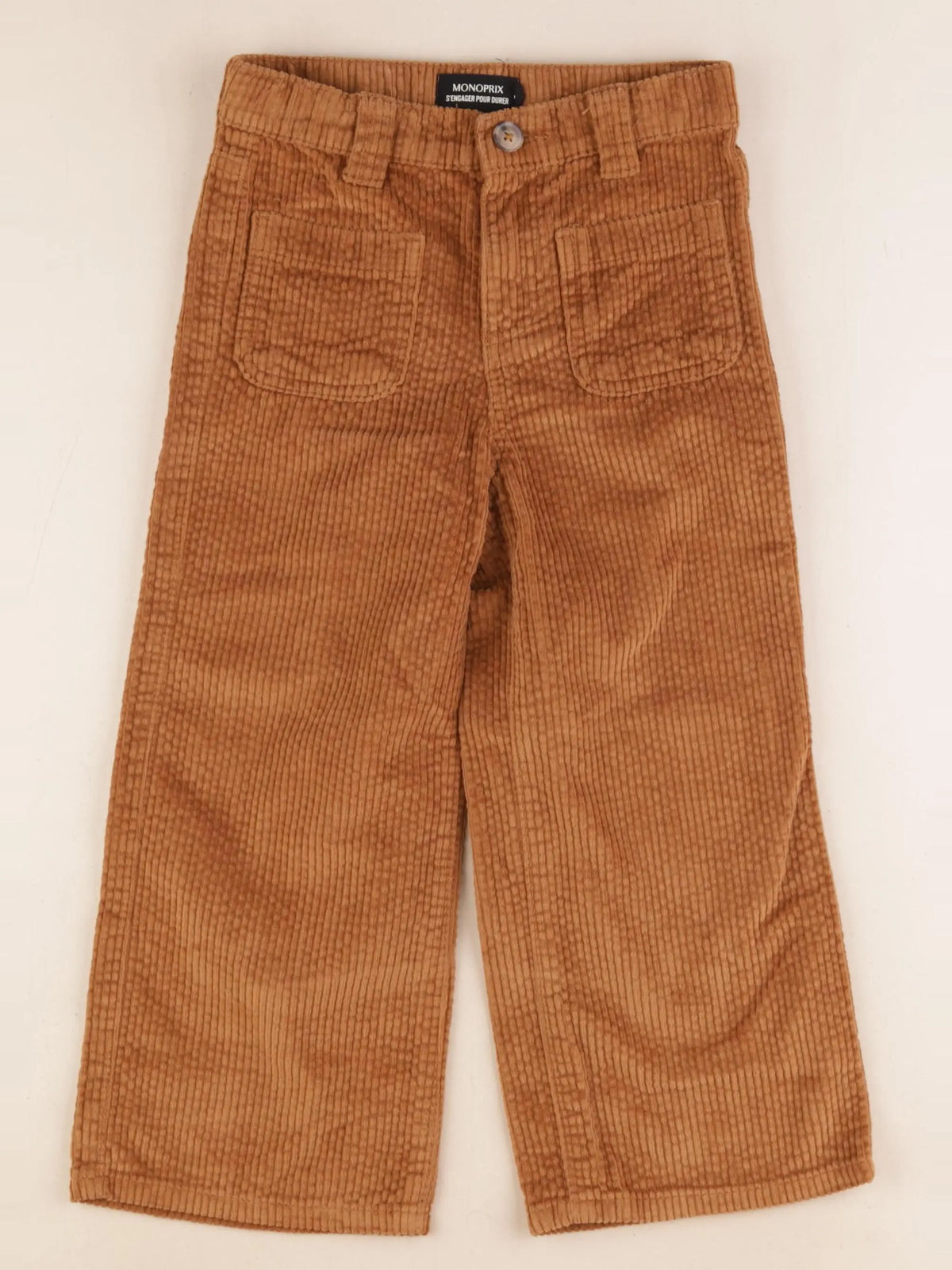 Monoprix - pantalon marron - 5 ans