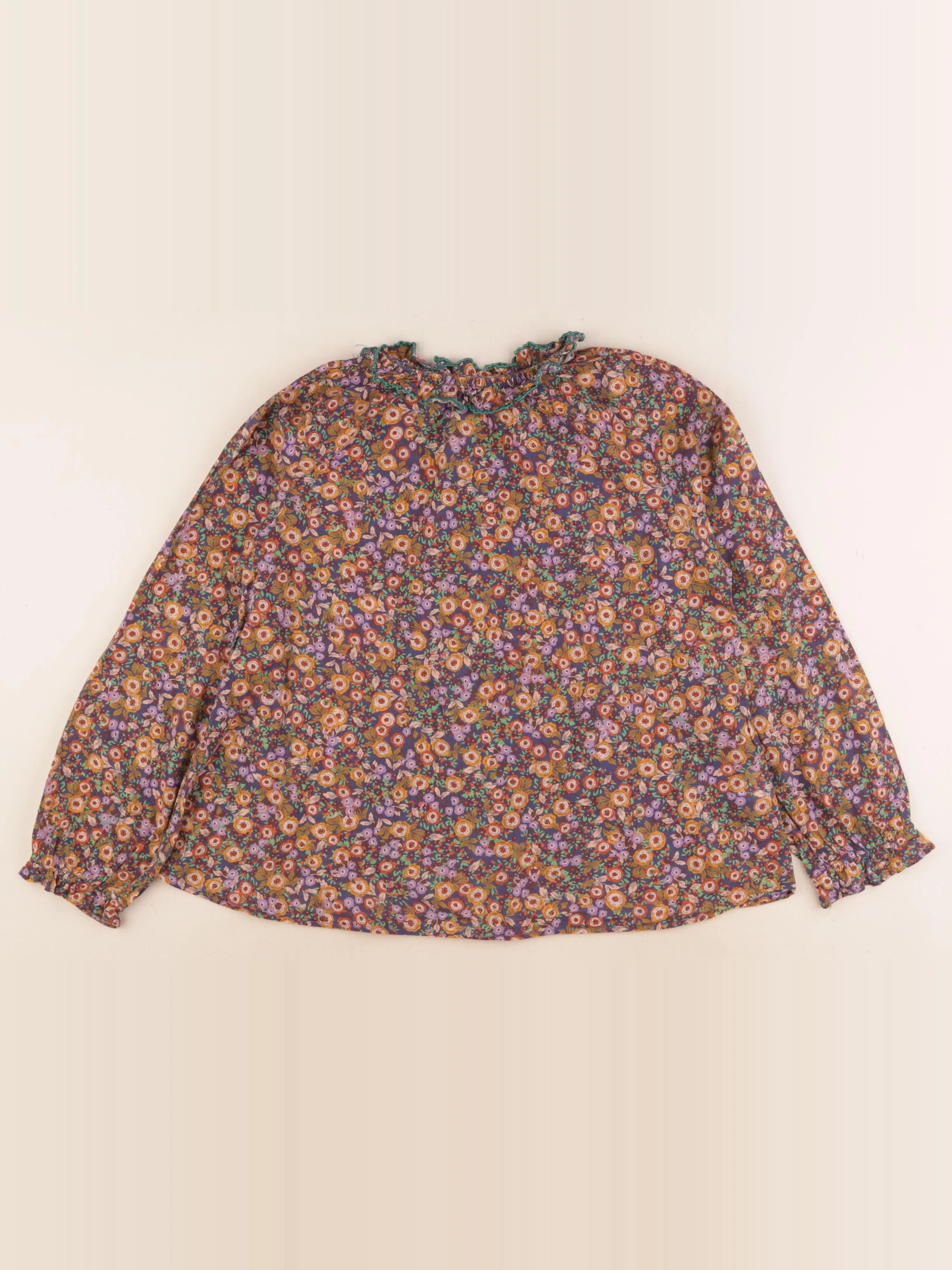Emile et Ida - blouse violet - 12 ans