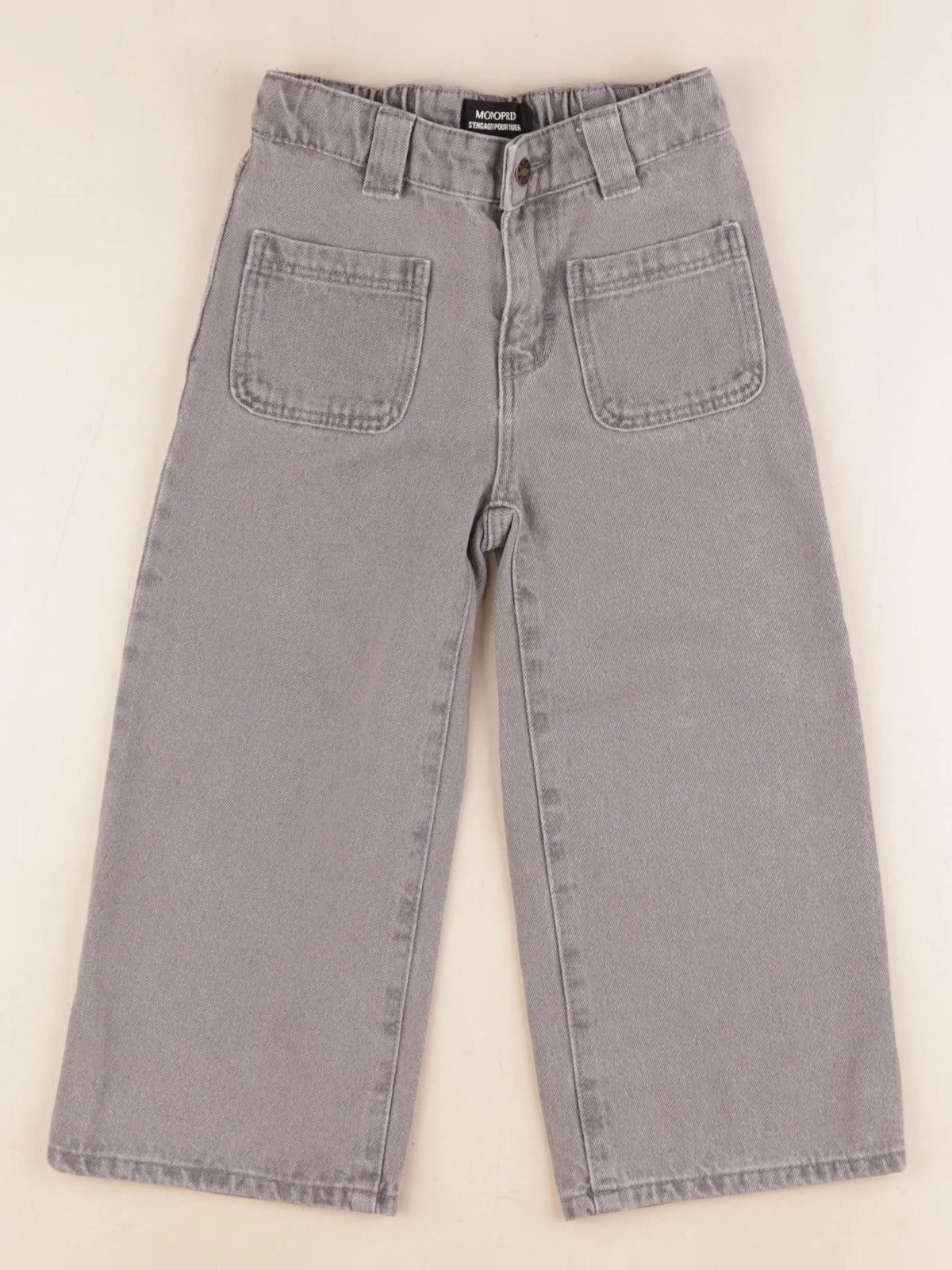 Monoprix - jean gris - 5 ans