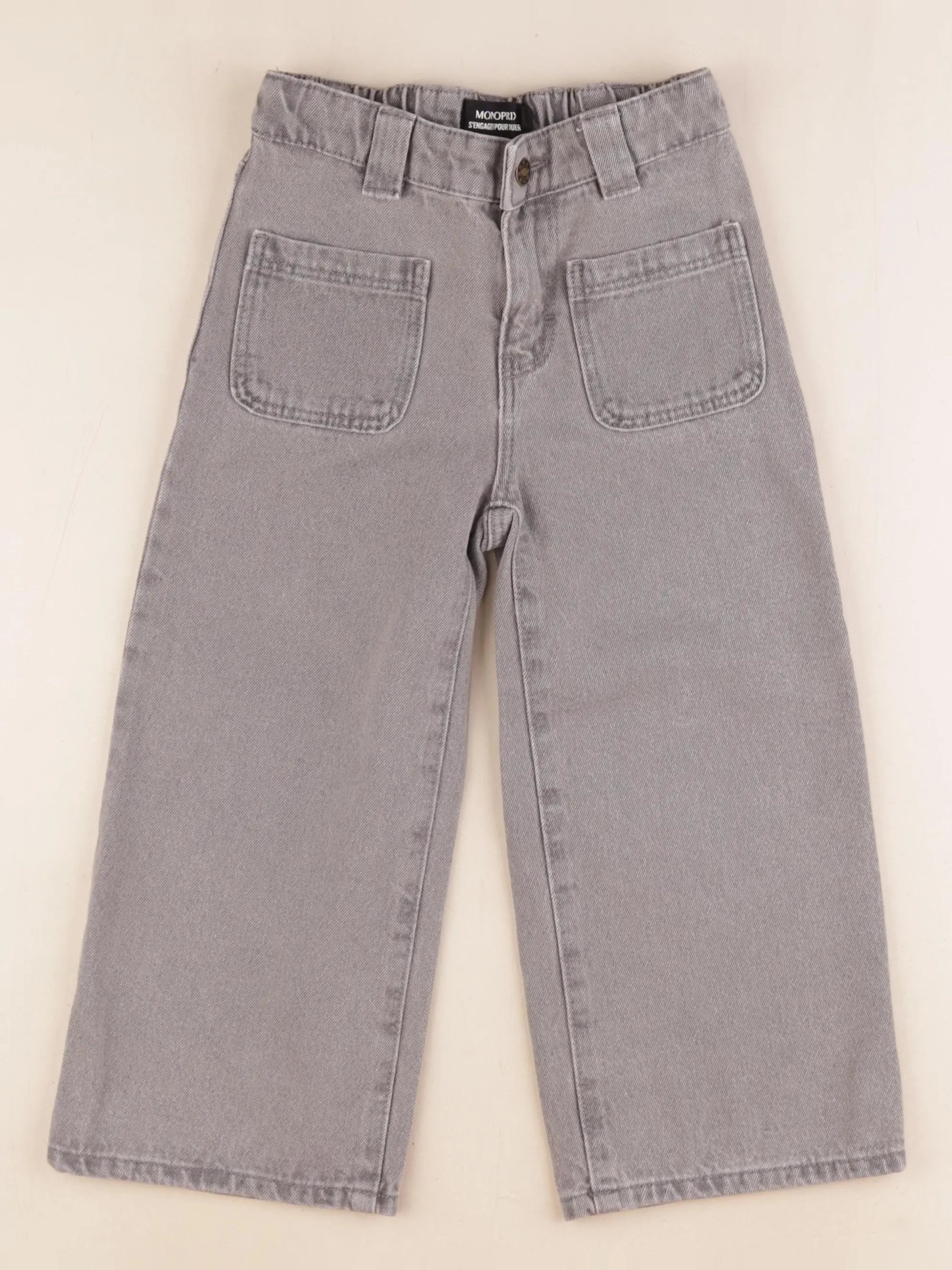 Monoprix - jean gris - 5 ans
