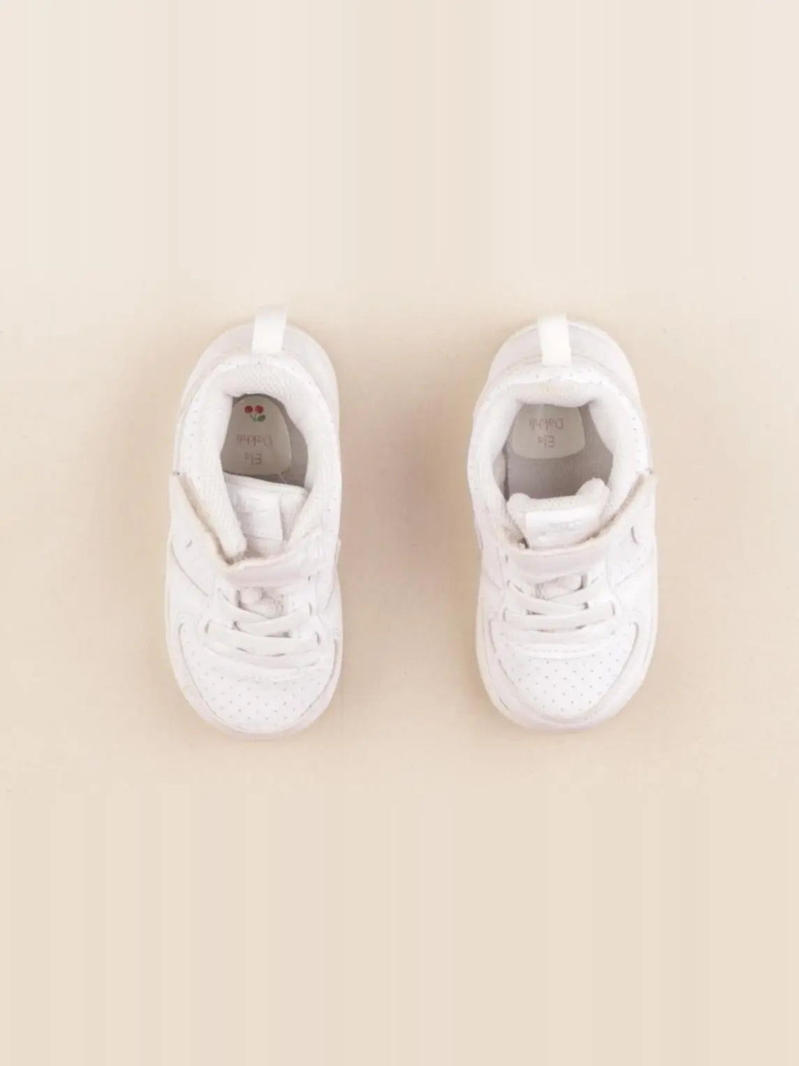 Nike - tennis à scratch/ lacets blanc - pointure 22