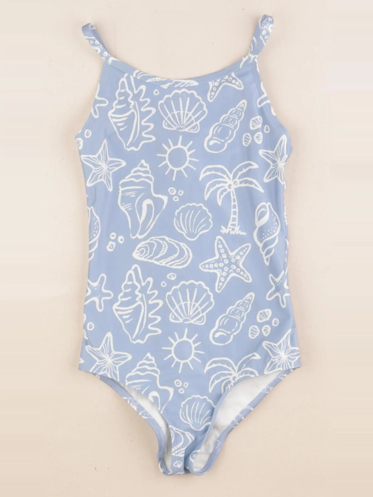 H&M - maillot de bain bleu - 6/7 ans