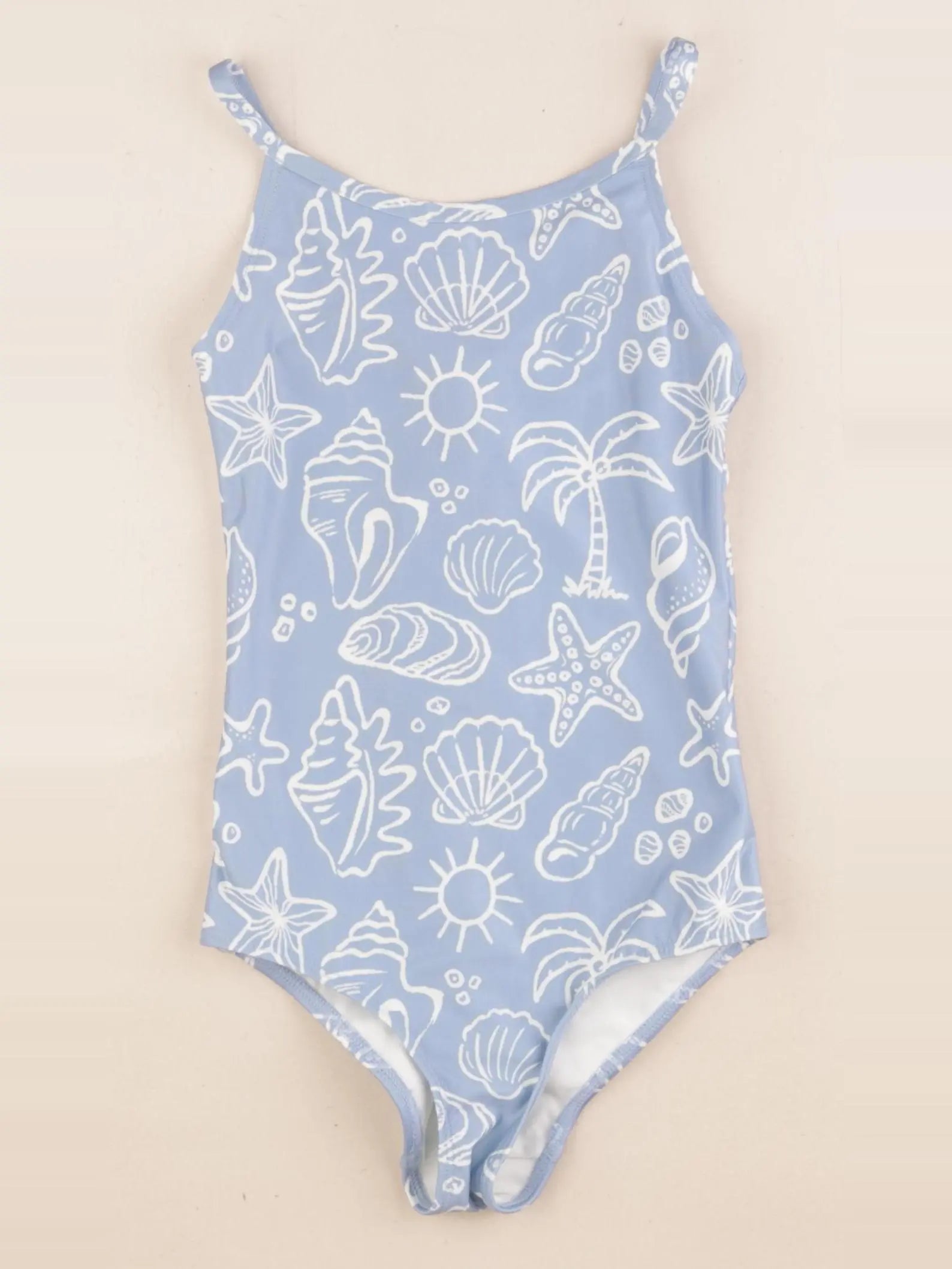 H&M - maillot de bain bleu - 6/7 ans