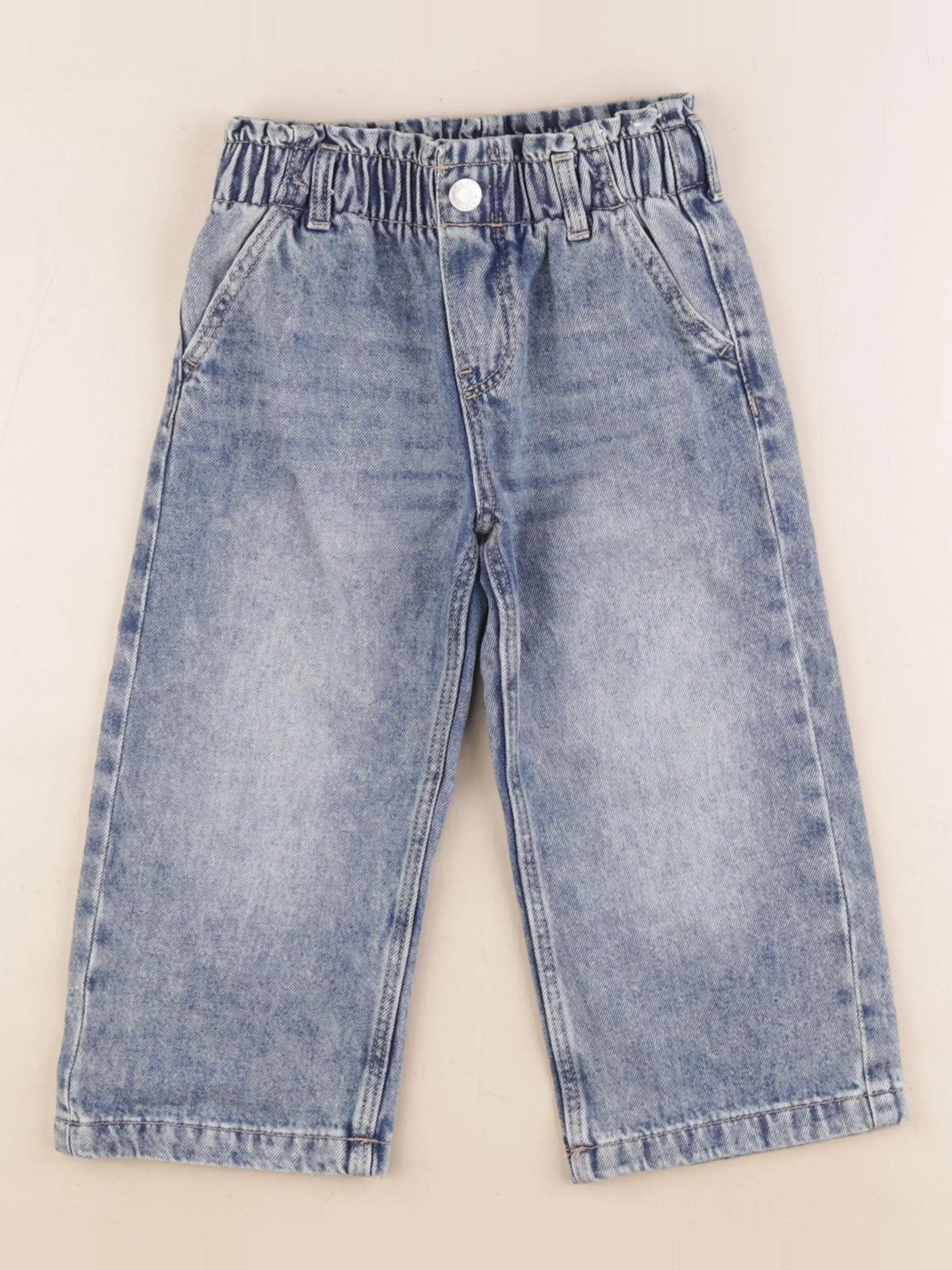 H&M - jean bleu - 2/3 ans