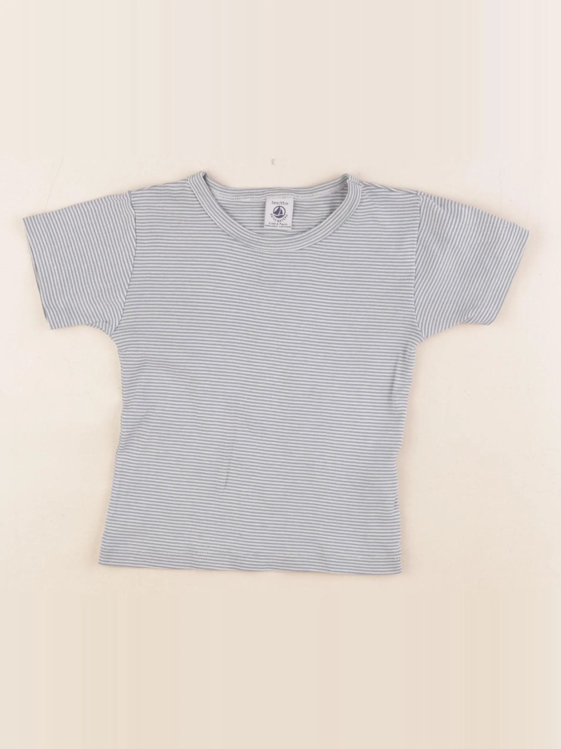 Petit Bateau - maillot de corps vert - 3 ans