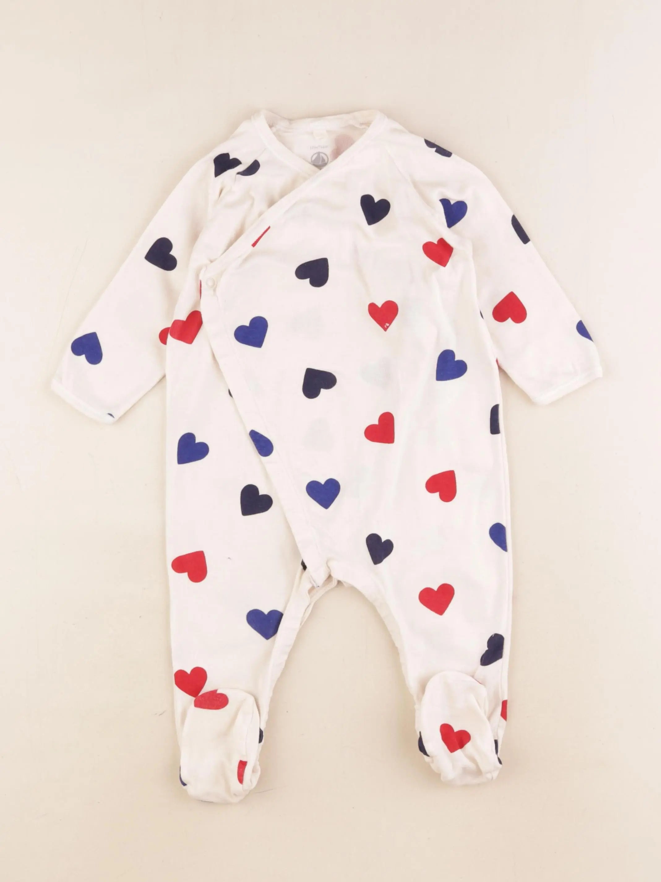Petit Bateau - pyjama coton multicolore - 12 mois