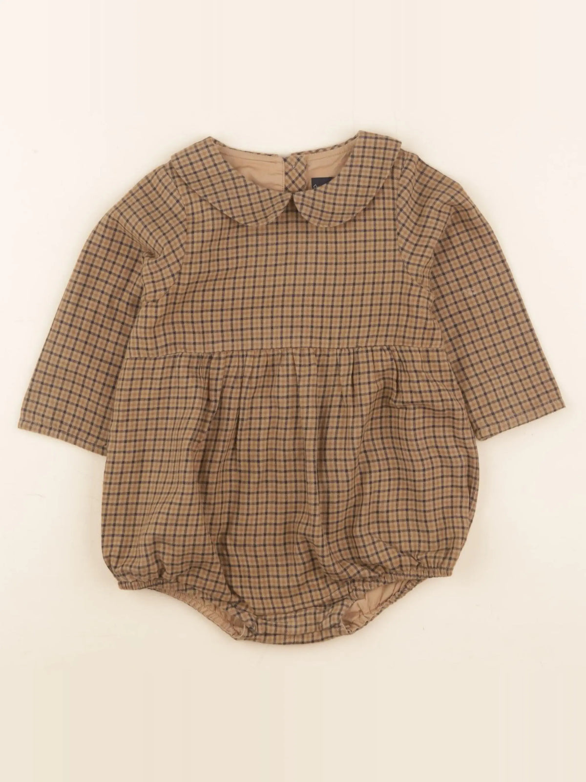 Maison Marelle - combinaison marron, beige - 12 mois