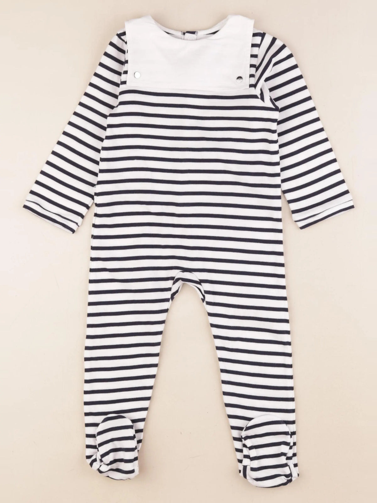 Jacadi - pyjama coton bleu - 24 mois