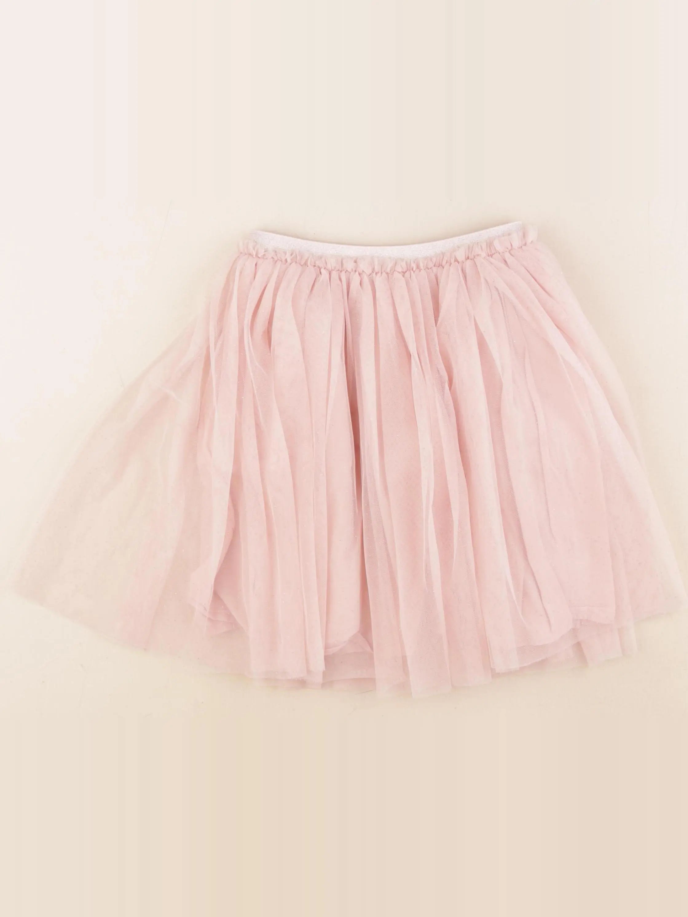 Monoprix - jupe rose, or - 8 ans