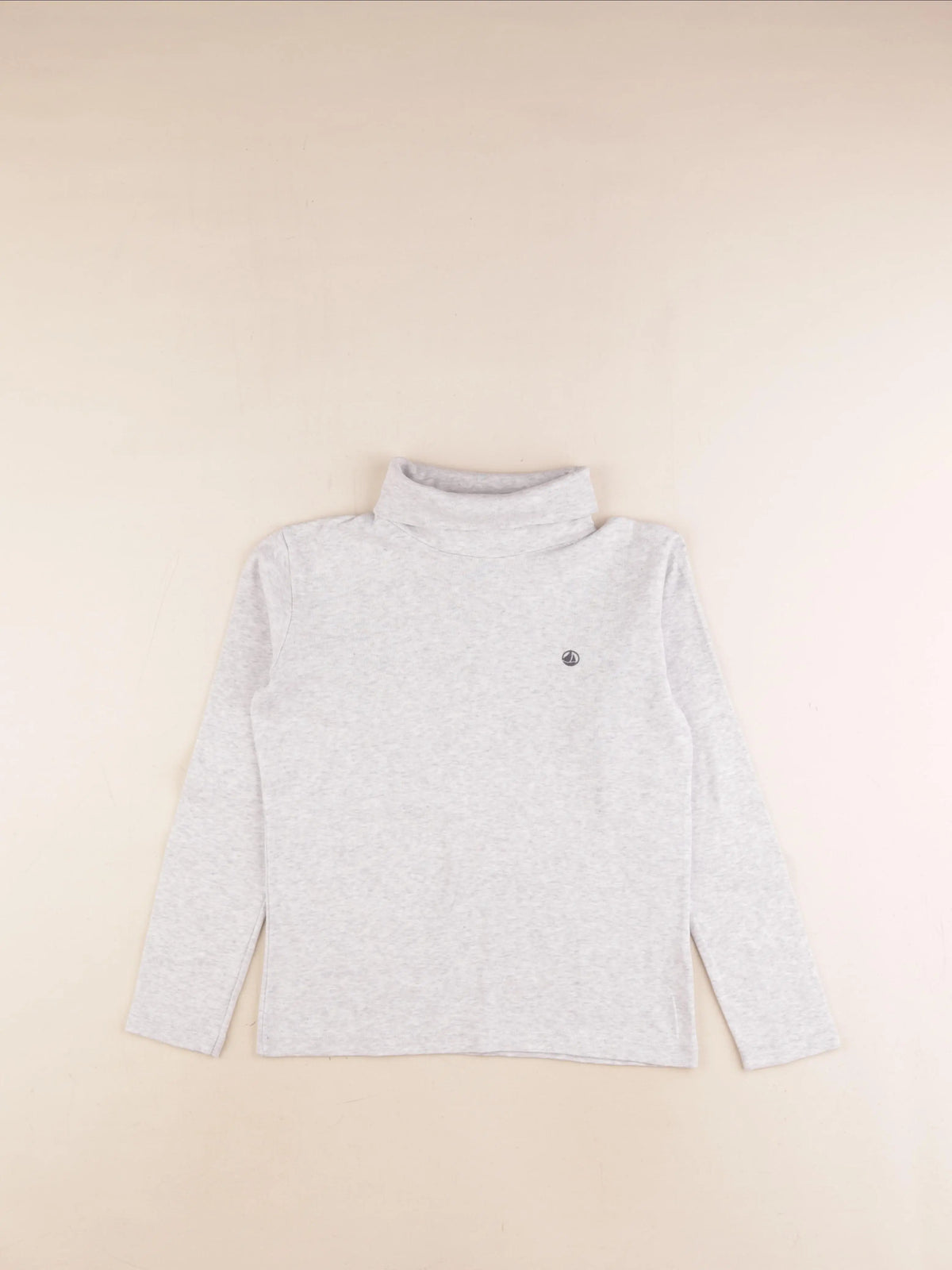 Petit Bateau - sous-pull gris - 10 ans