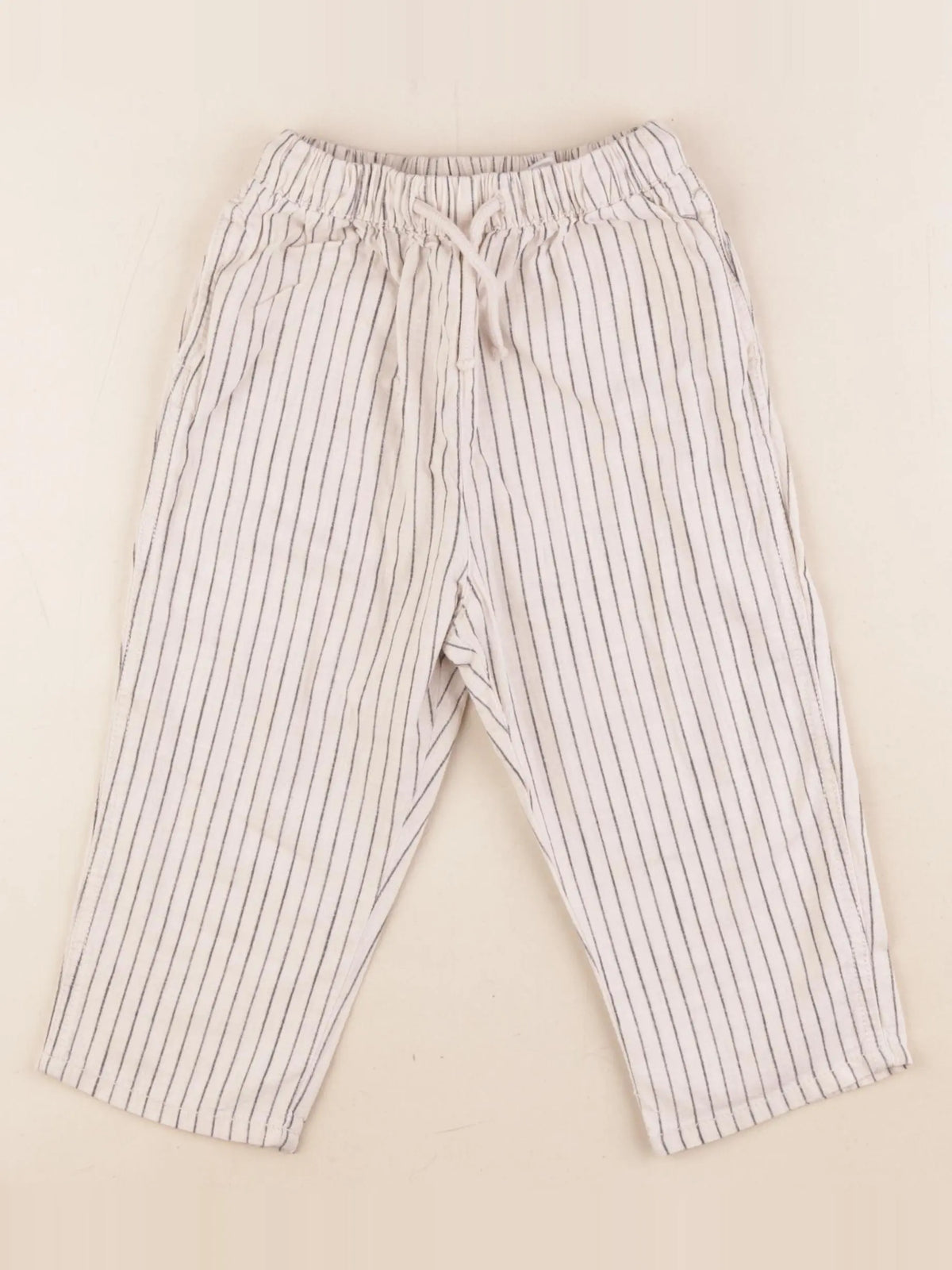 H&M - pantalon beige - 18/24 mois