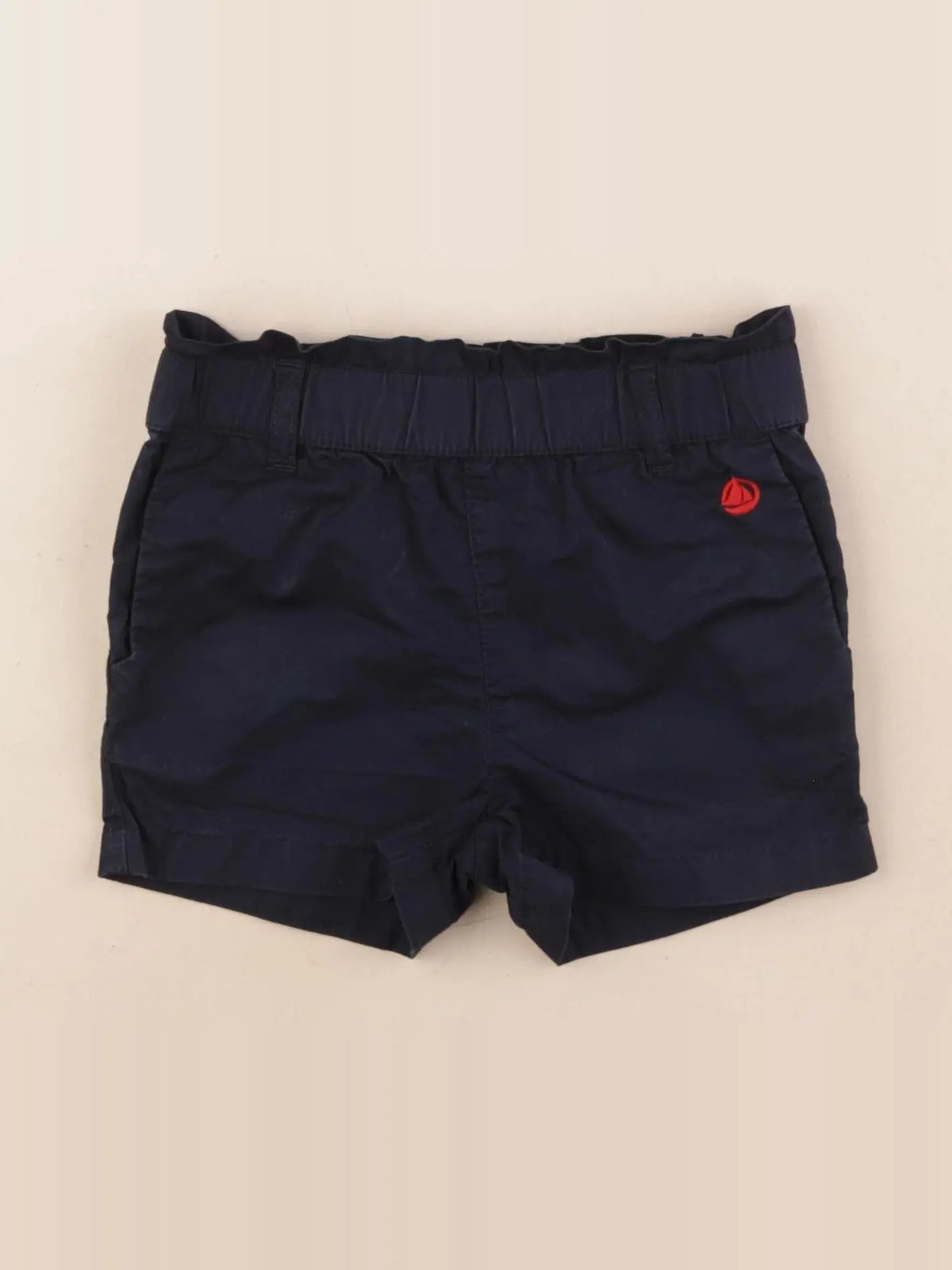 Petit Bateau - short bleu - 3 ans