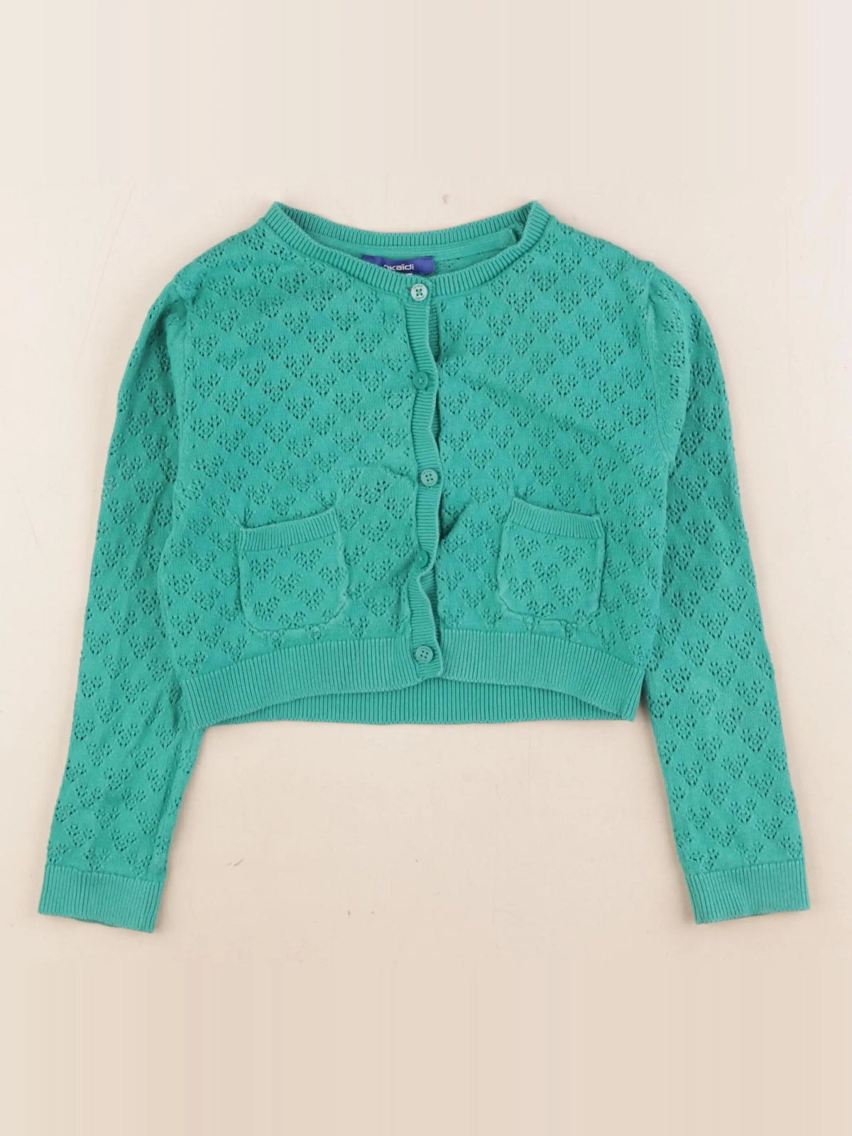 Okaidi - gilet vert - 5 ans