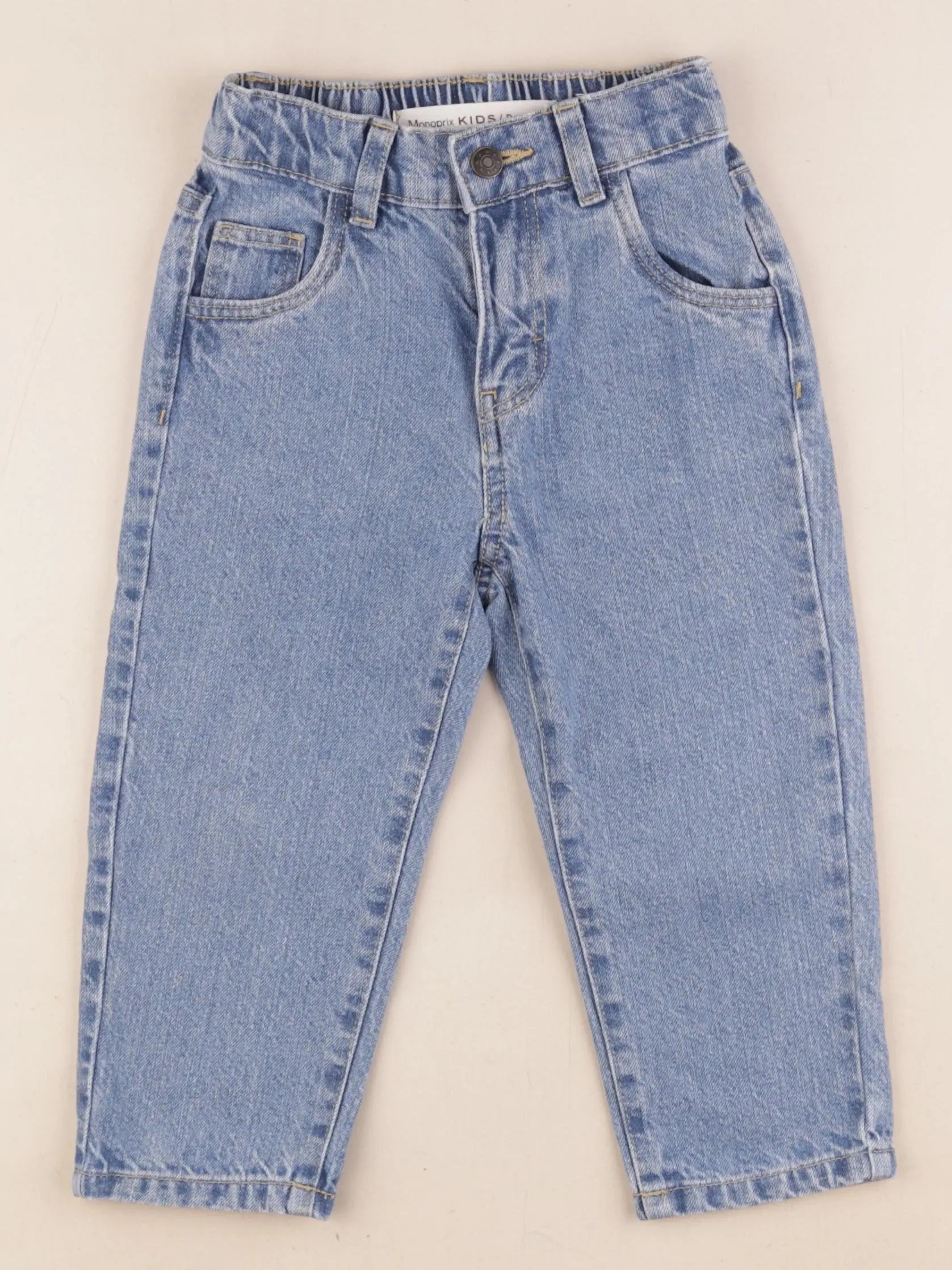Monoprix - jean bleu - 3 ans