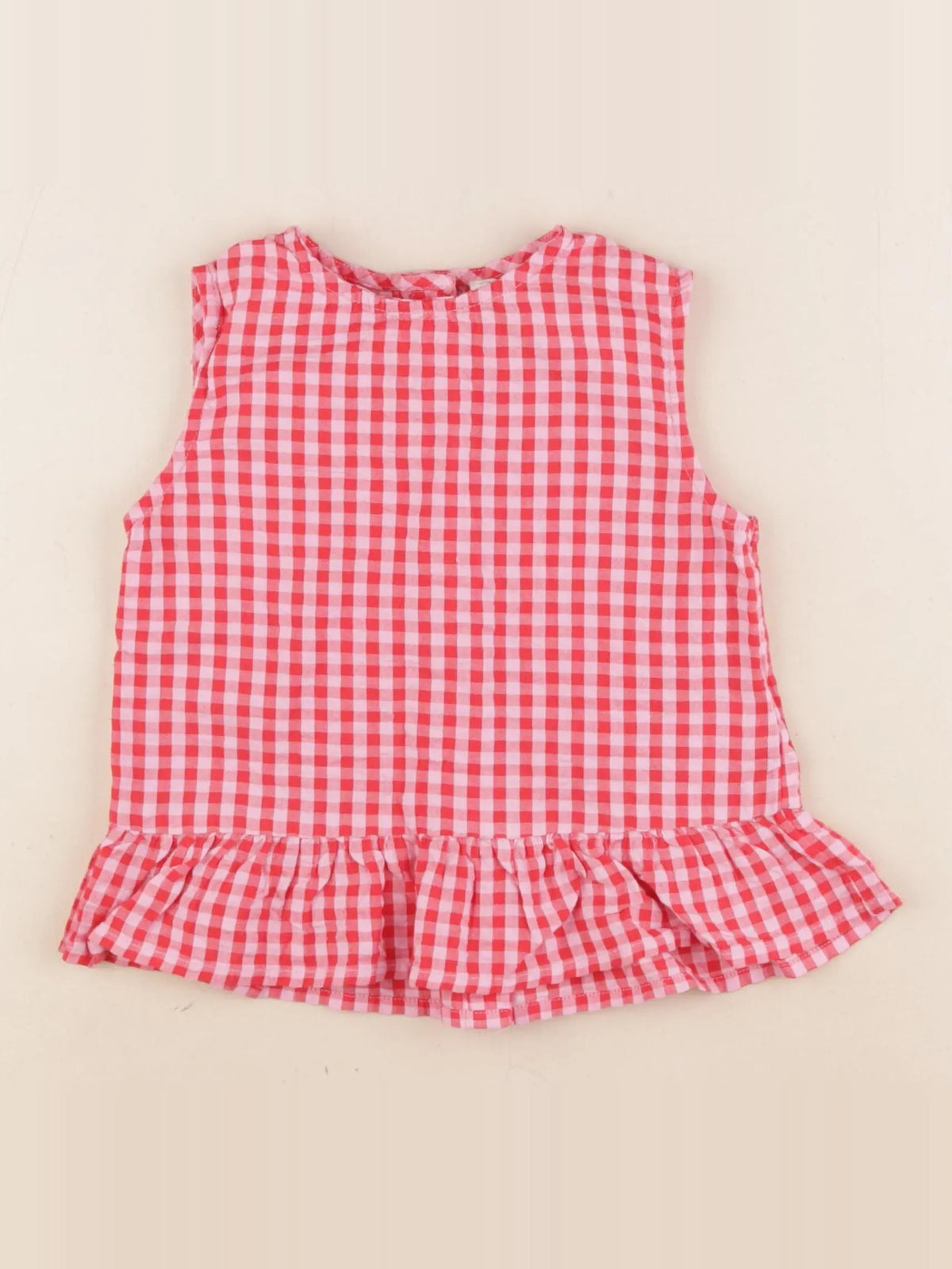 Vertbaudet - blouse rose, rouge - 4 ans