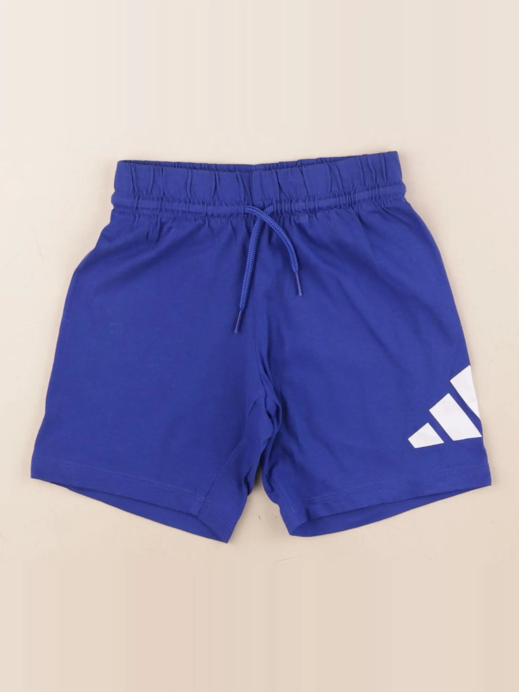 Adidas - short bleu - 3/4 ans