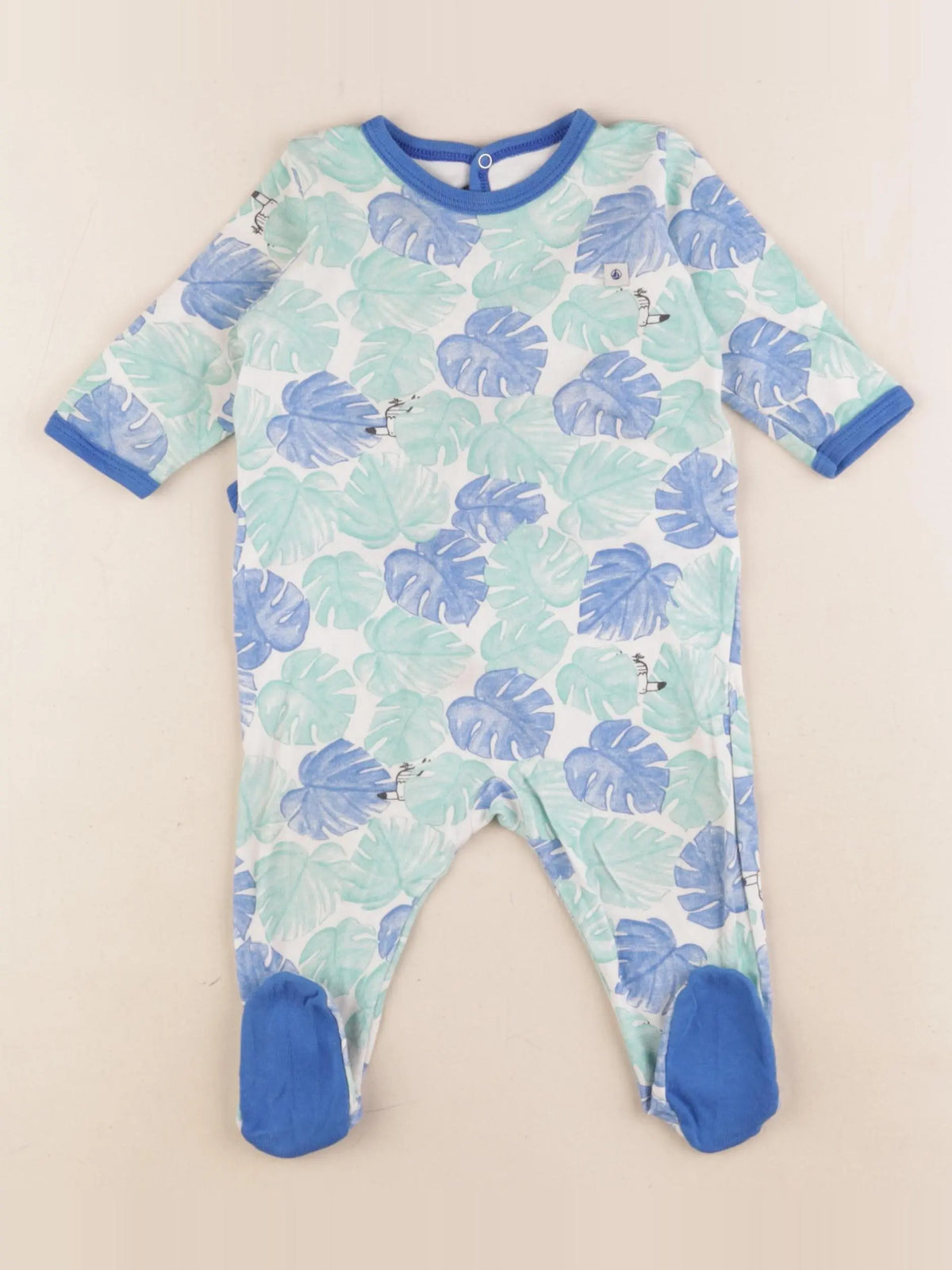 Petit Bateau - pyjama coton multicolore - 6 mois