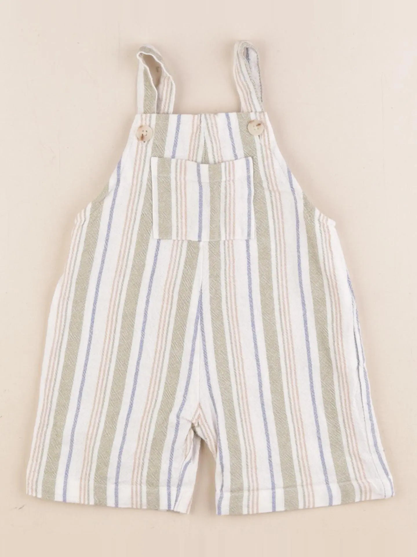 Zara - salopette multicolore - 3/6 mois